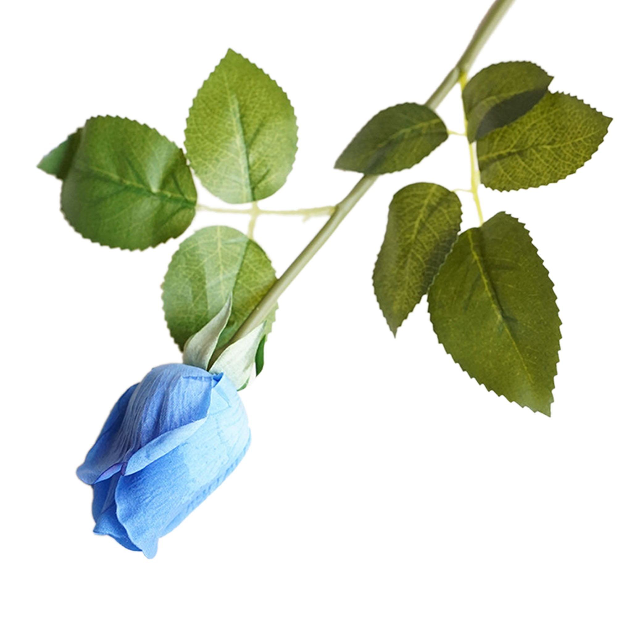 Real Touch Flowers Silk Rosebud Faux Flower
