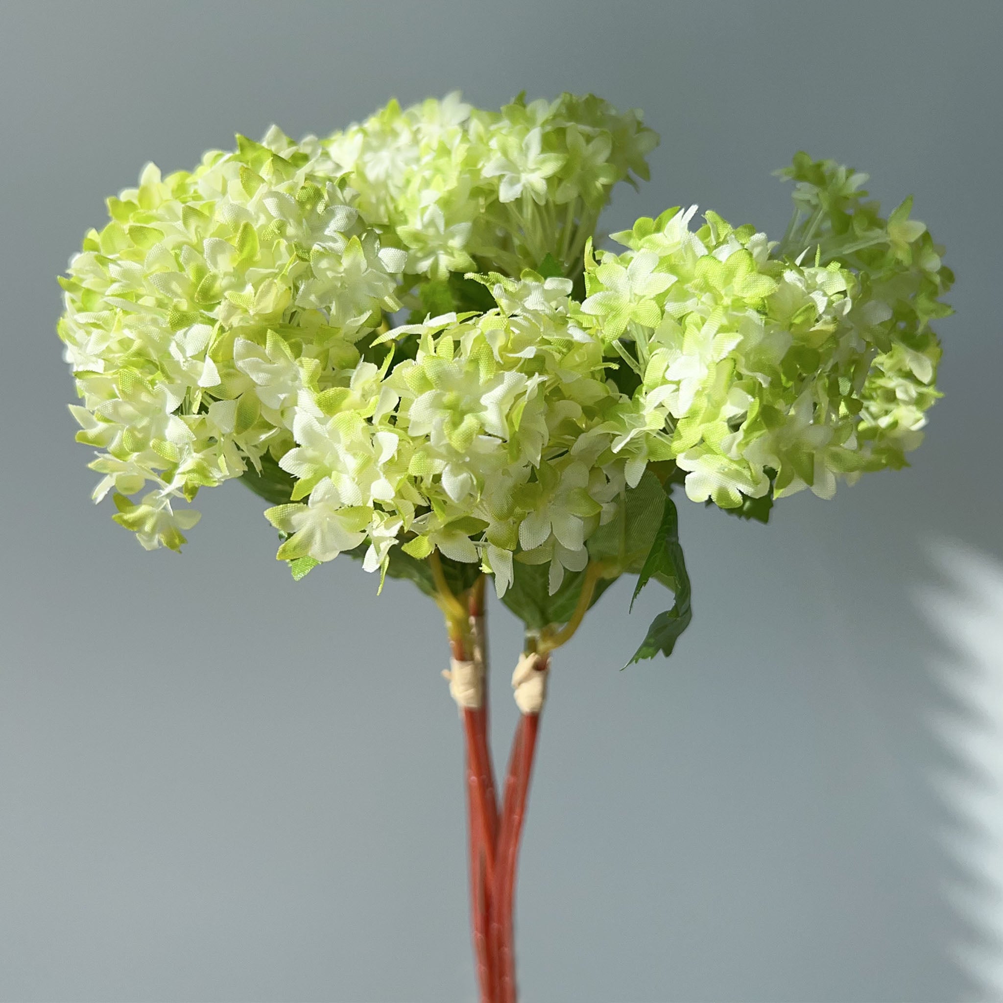 Faux Hydrangea Bundle Mini Hydrangeas Flowers