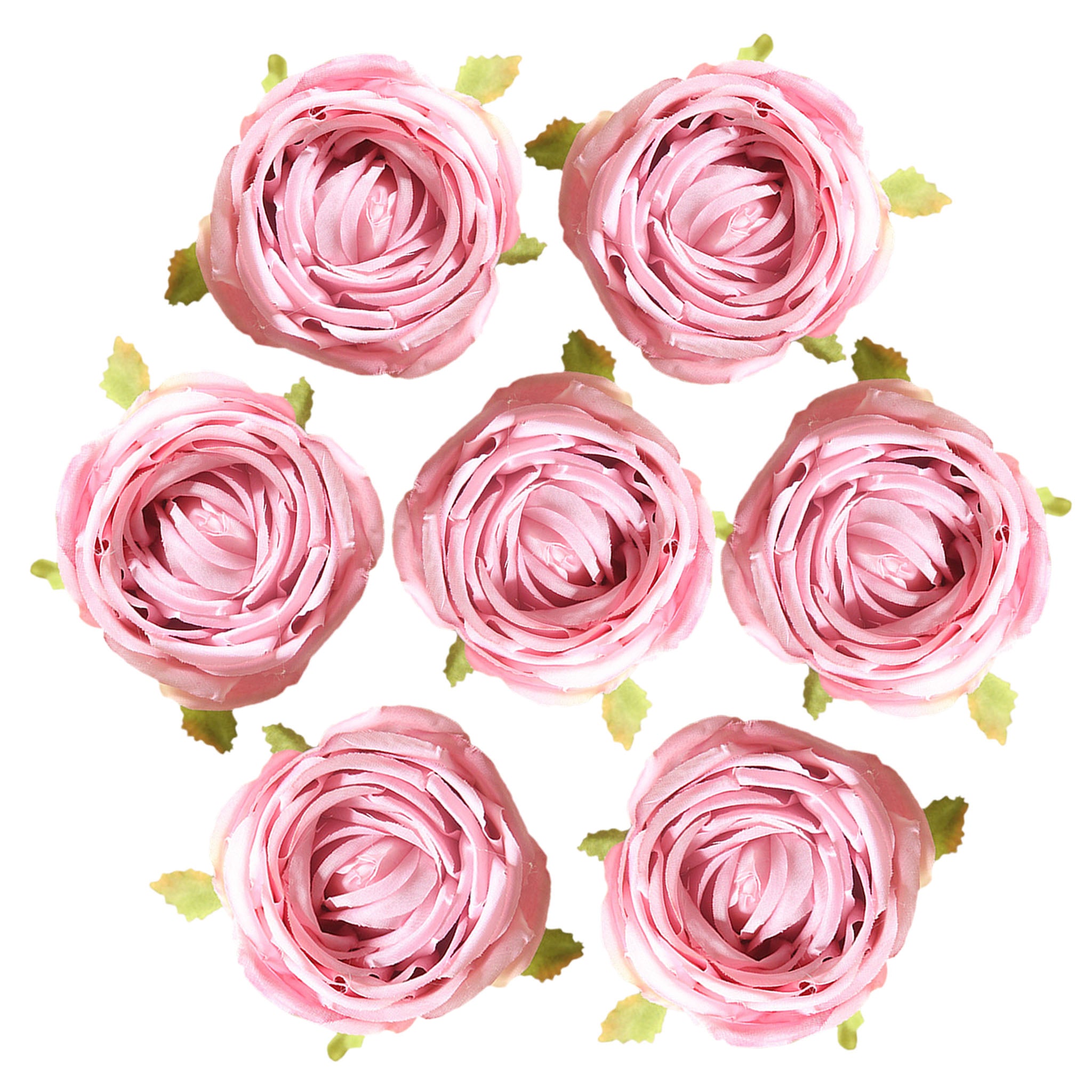 Bulk Artificial Flowers Silk Rose Heads
