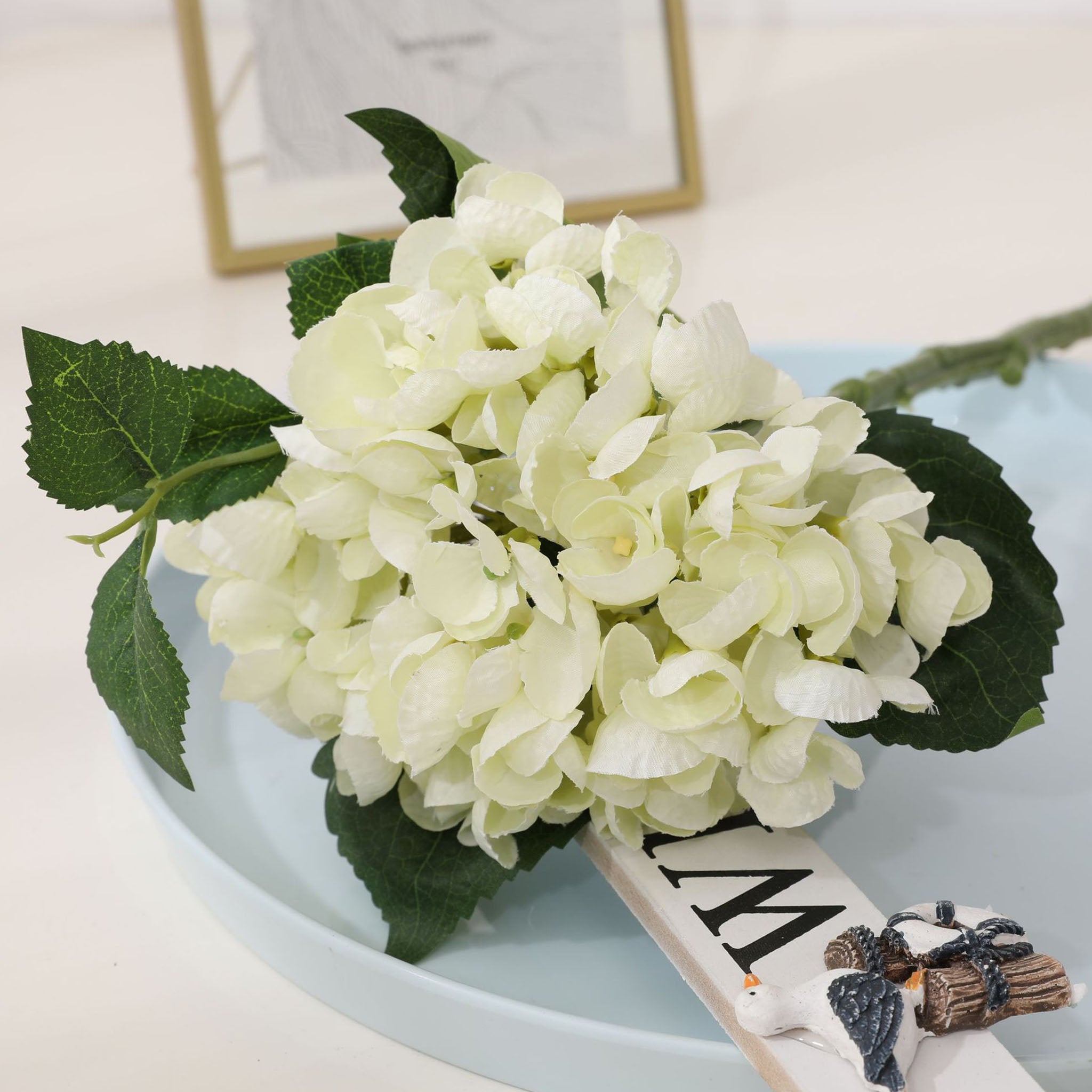 Blue Pink Purple White Silk Hydrangea Flowers