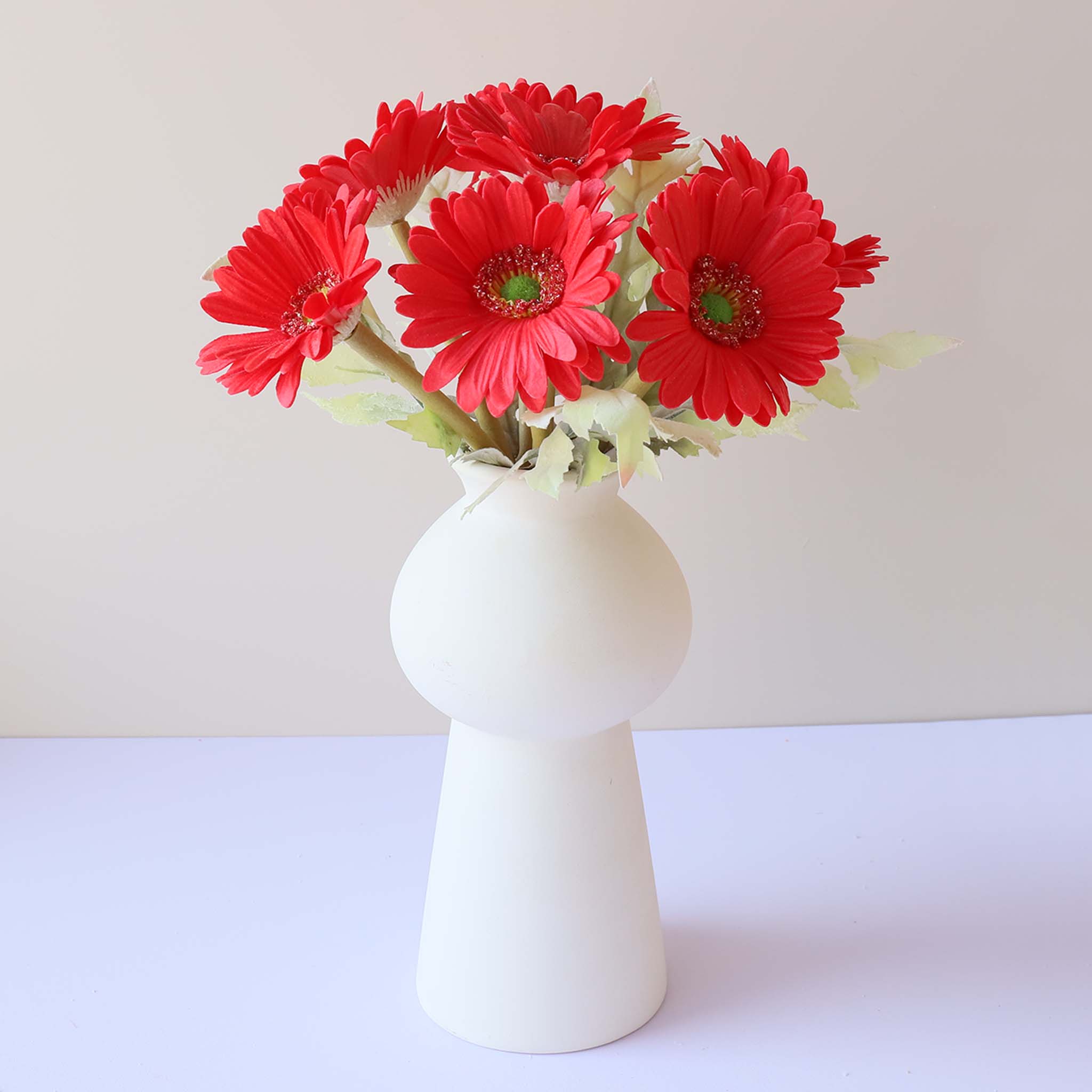 Artificial Gerbera Daisy Bouquet Real Touch Flowers for Wedding Bouquets