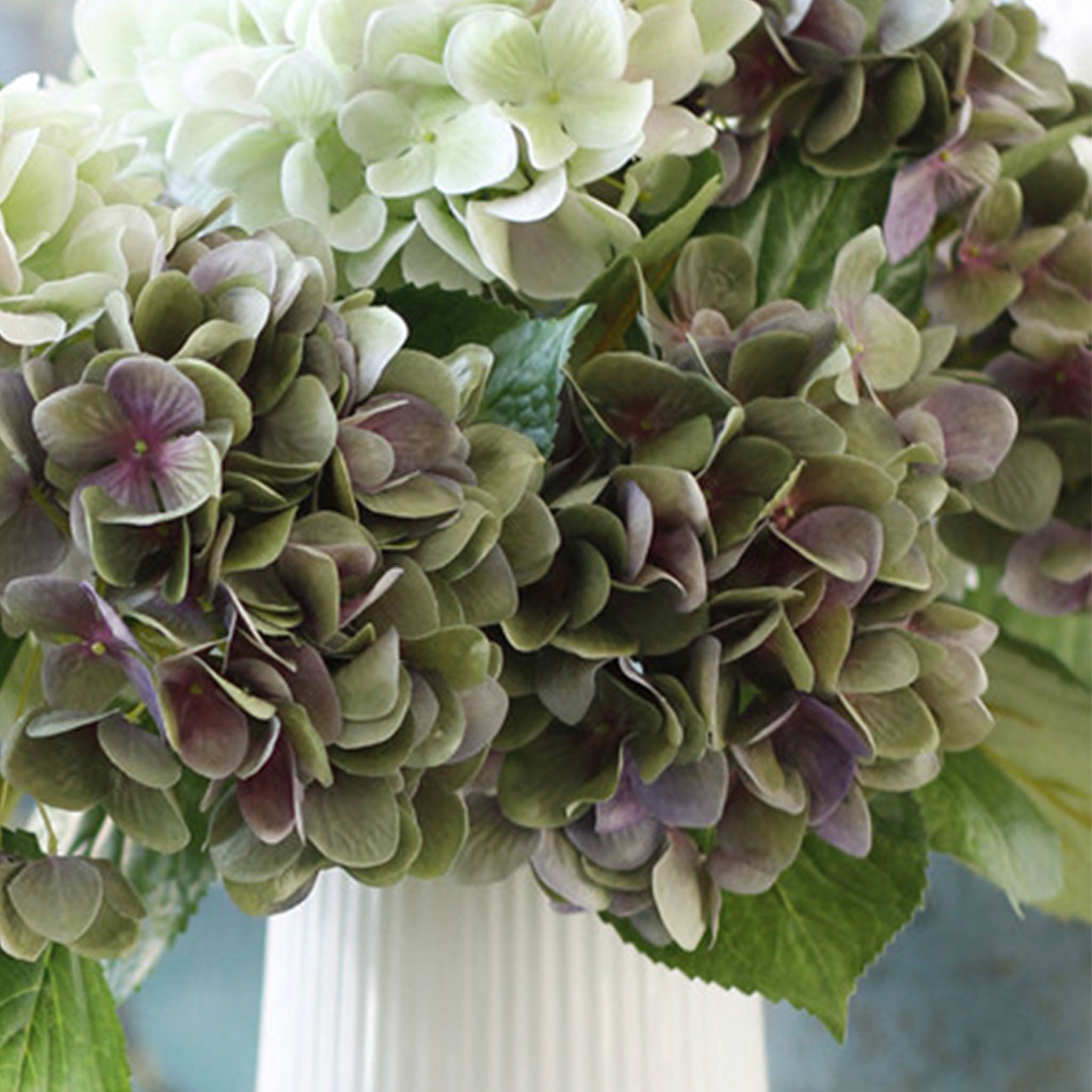 Artificial Hydrangea Flowers Silk Hydrangeas