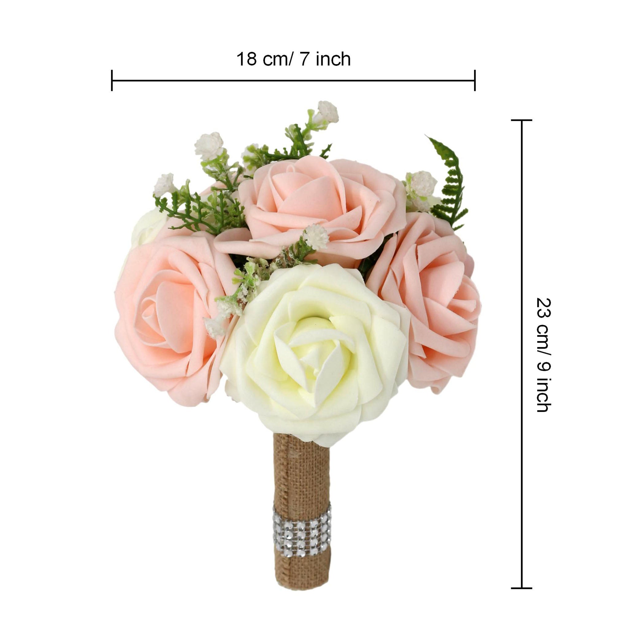 Flower Girl Bouquet Blush Ivory Small Bouquet