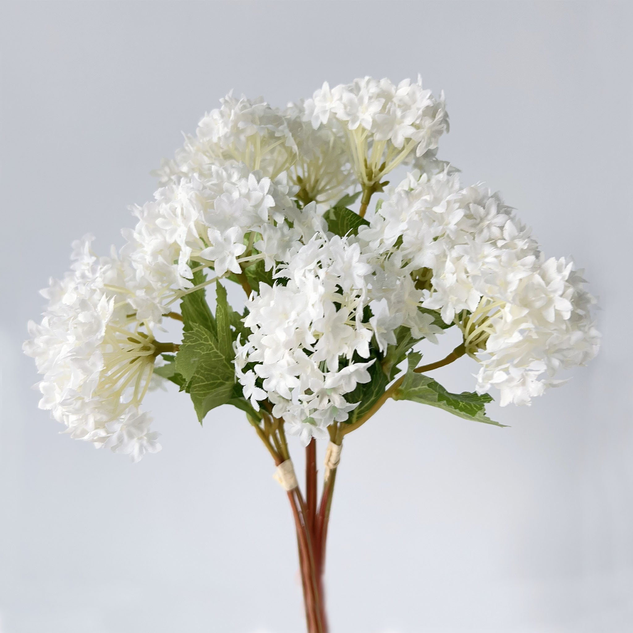 Faux Hydrangea Bundle Mini Hydrangeas Flowers