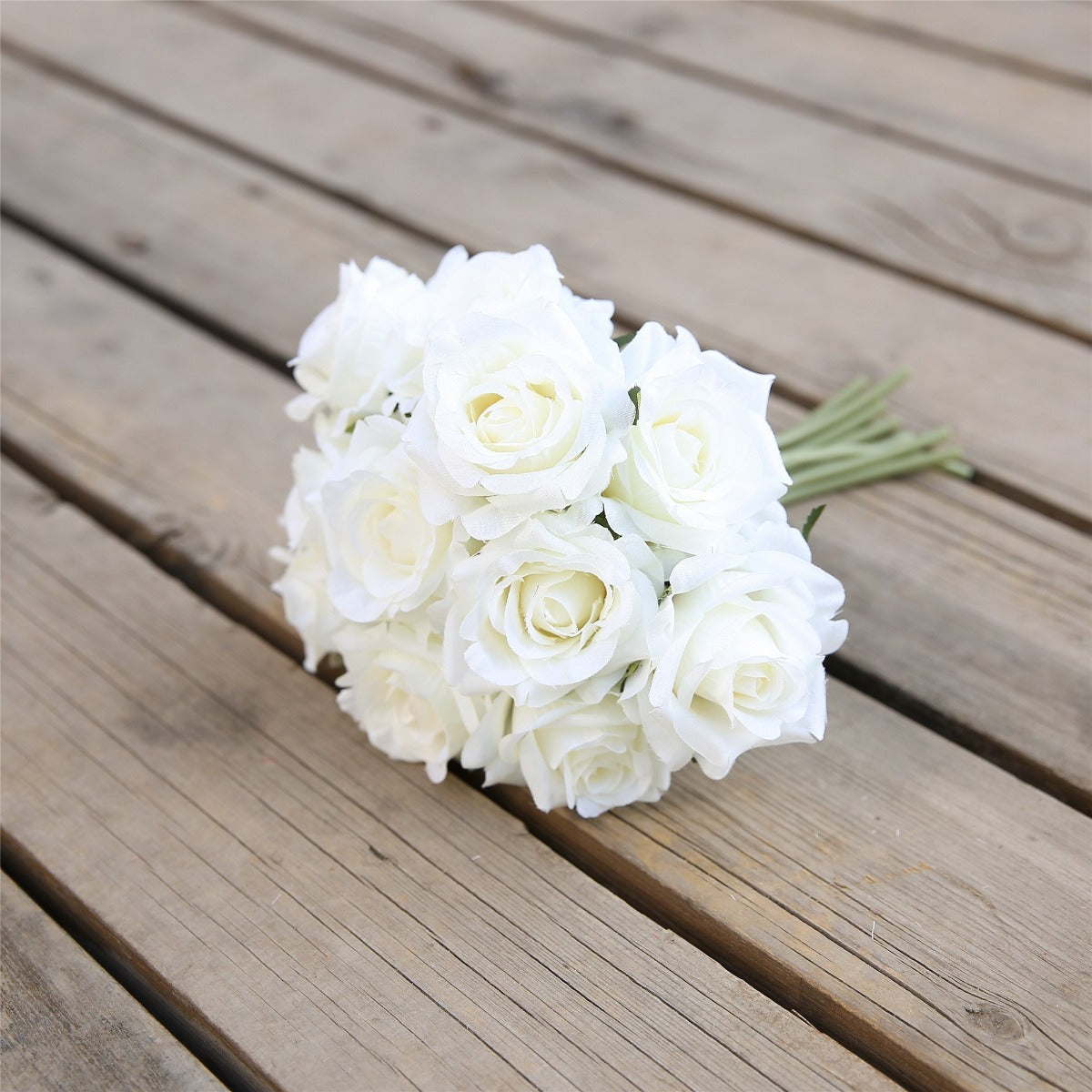 Wedding Bouquet Flowers Silk Rose Bouquet for Bridesmaid