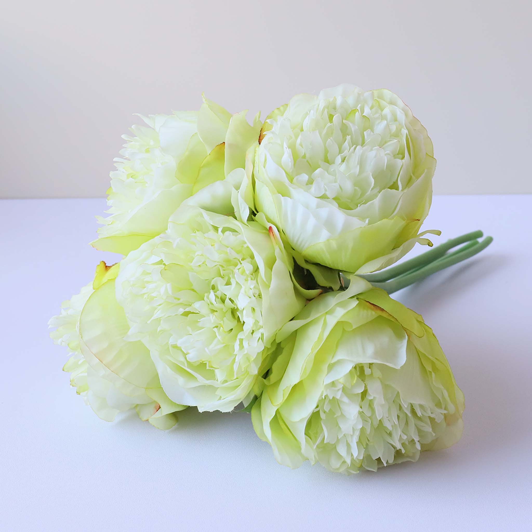 Silk Peony Bouquet Wedding Decoration Fake Flower Arrangement