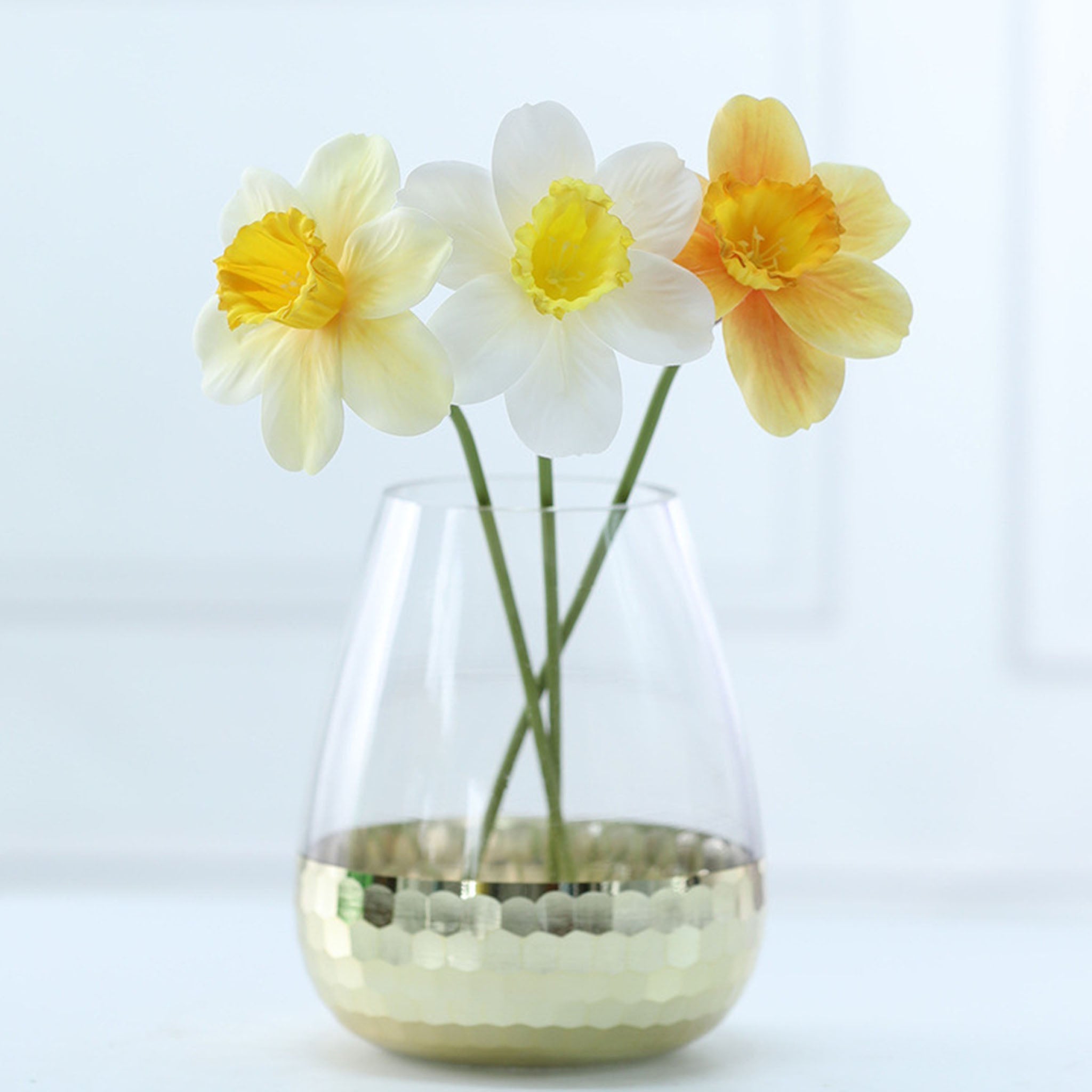 Artificial Daffodil Flowers for Wedding Arrangement