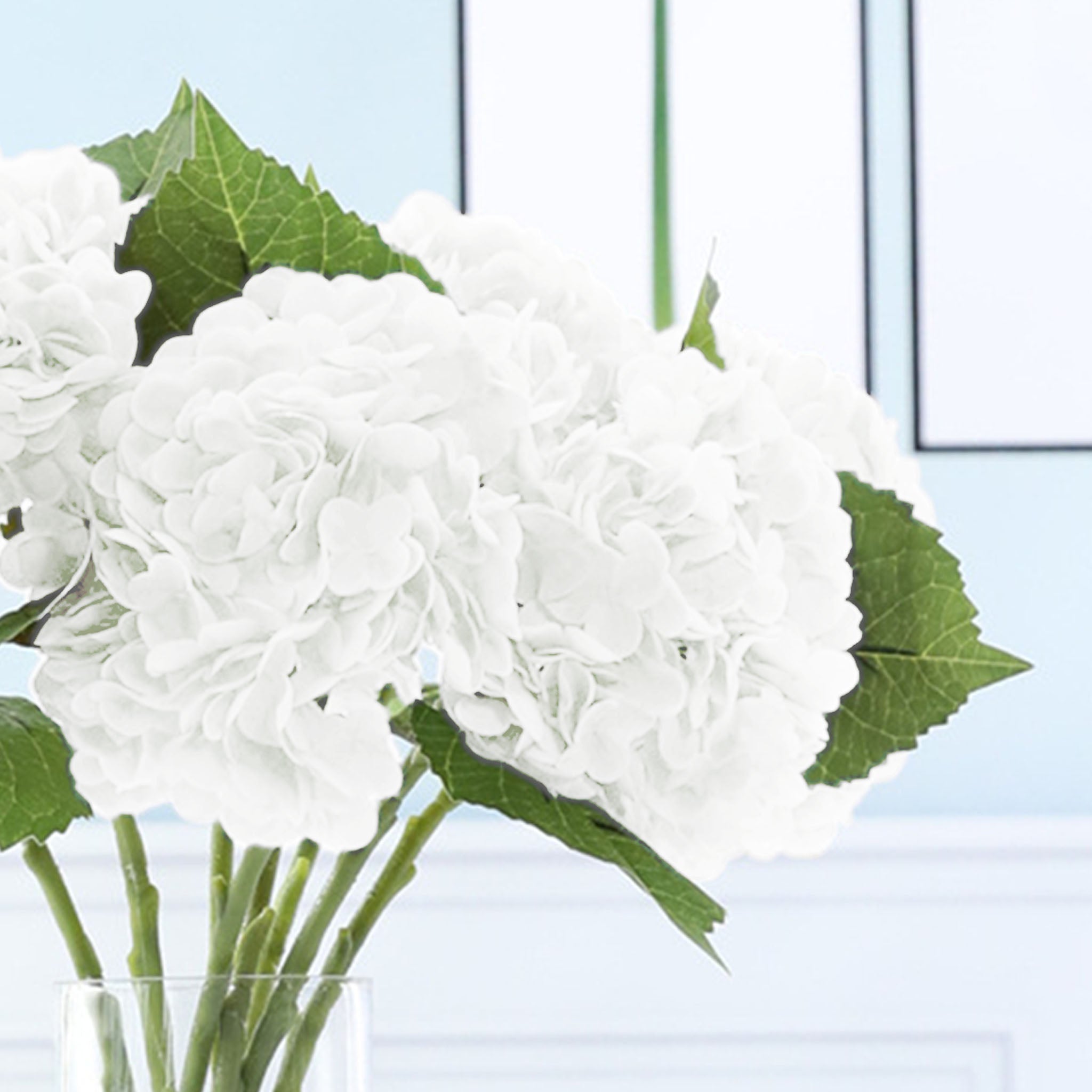 Fake Hydrangea Bushes Large Bloom Hydrangeas