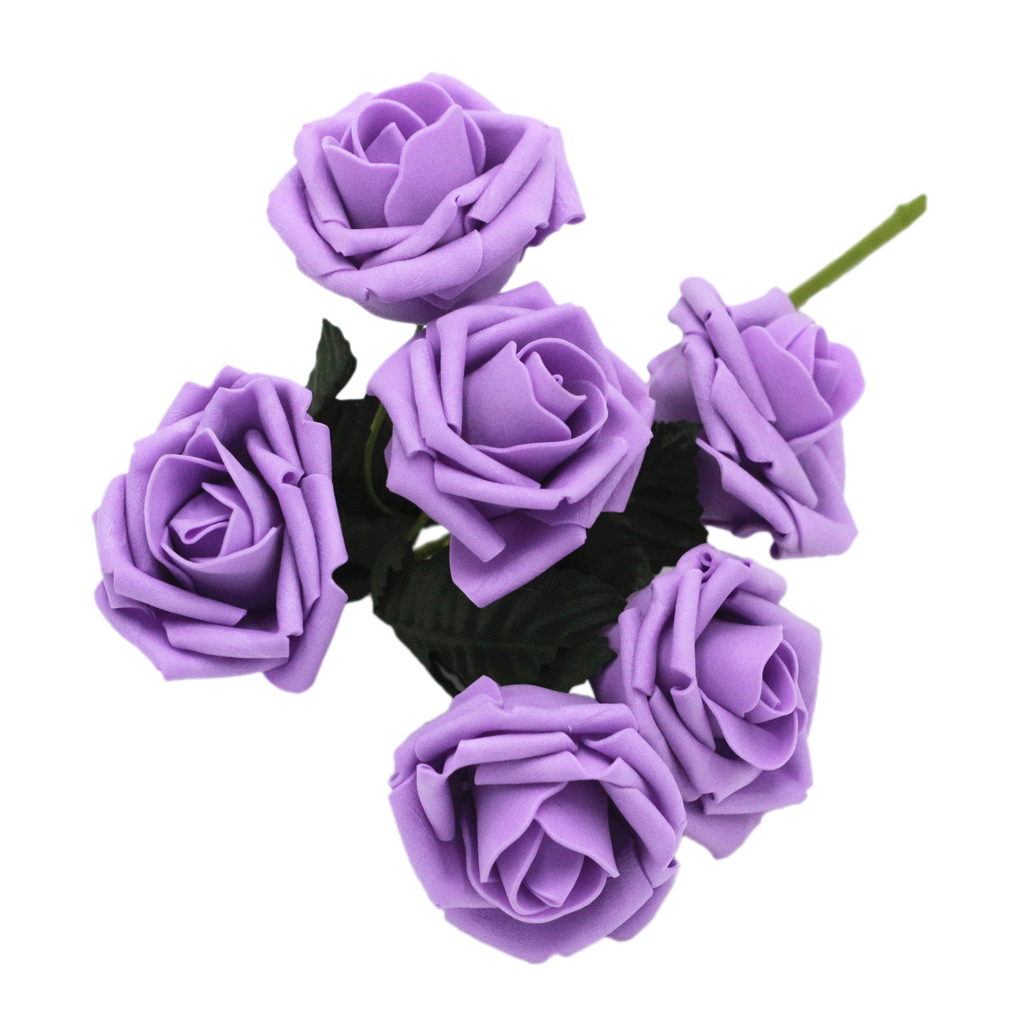 Lavender Rose Flowers Fake Wedding Party Decor