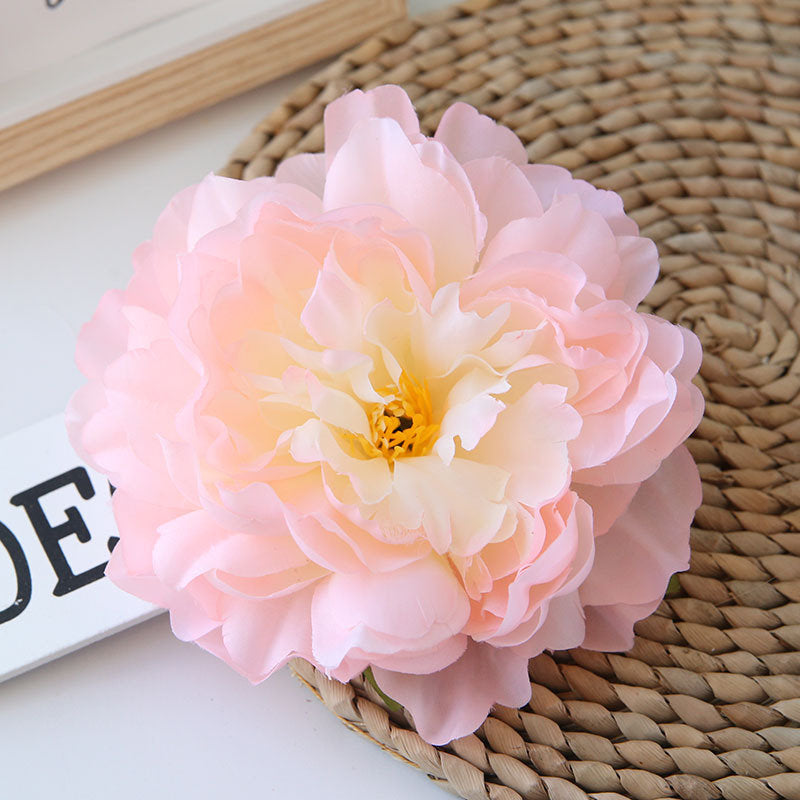 Silk Peony Flower Heads Artificial Peonies Large Flowers