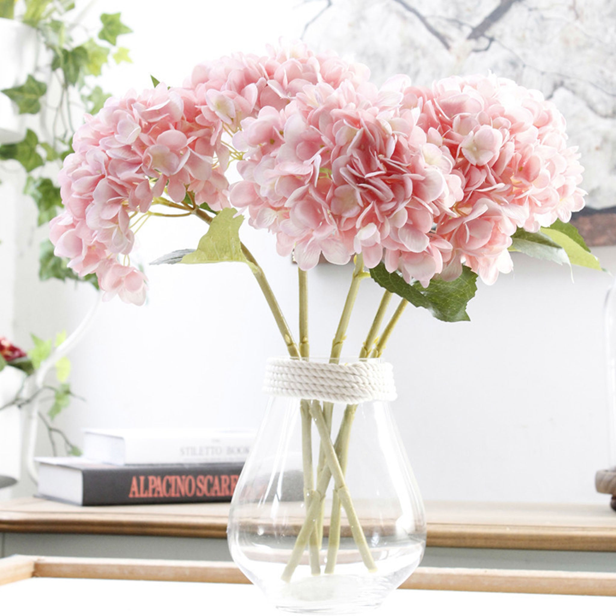 Silk Hydrangea Realist Artificial Hydrange Flowers