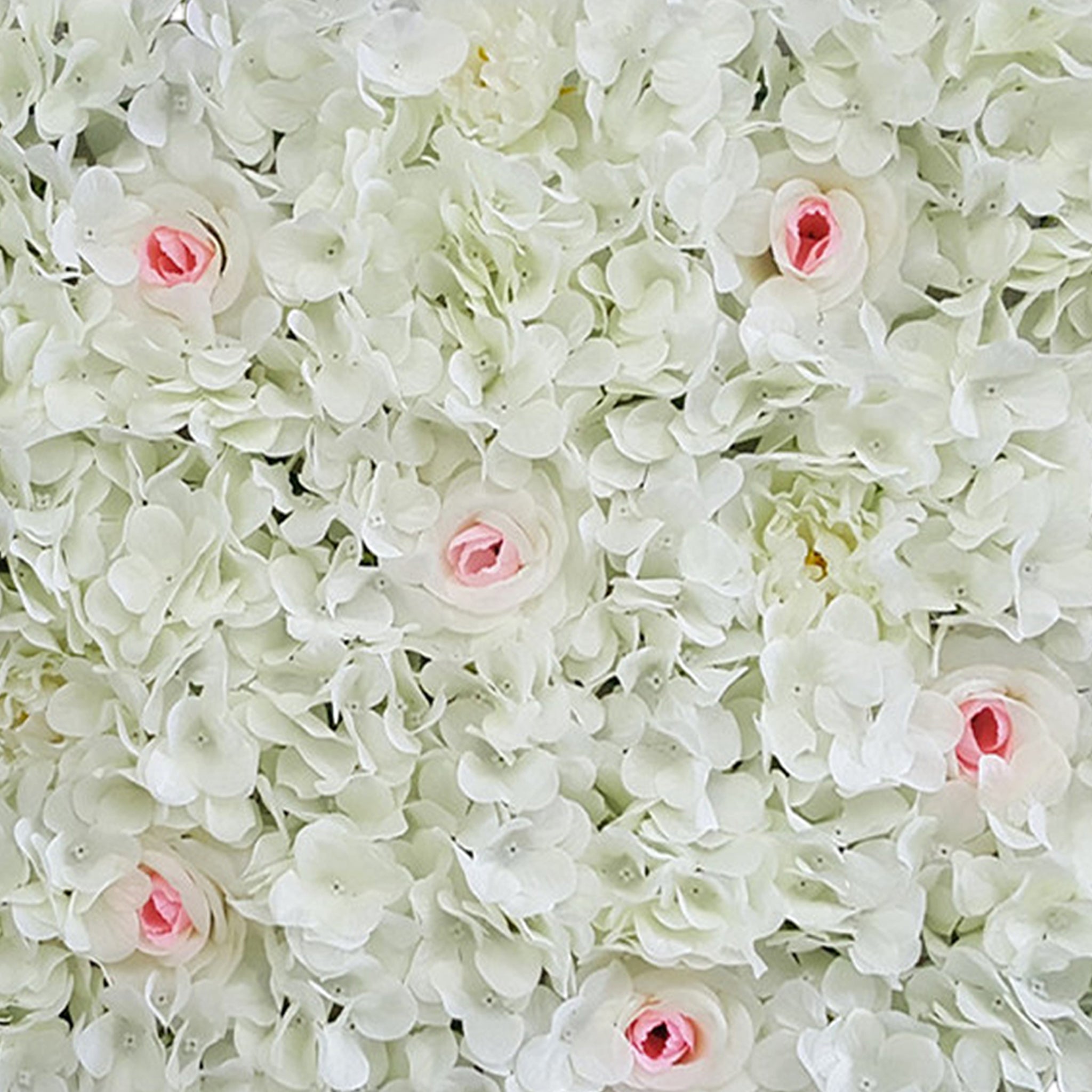 Flower Wall Backdrops Silk Flowers Wall Background for Wedding Photography