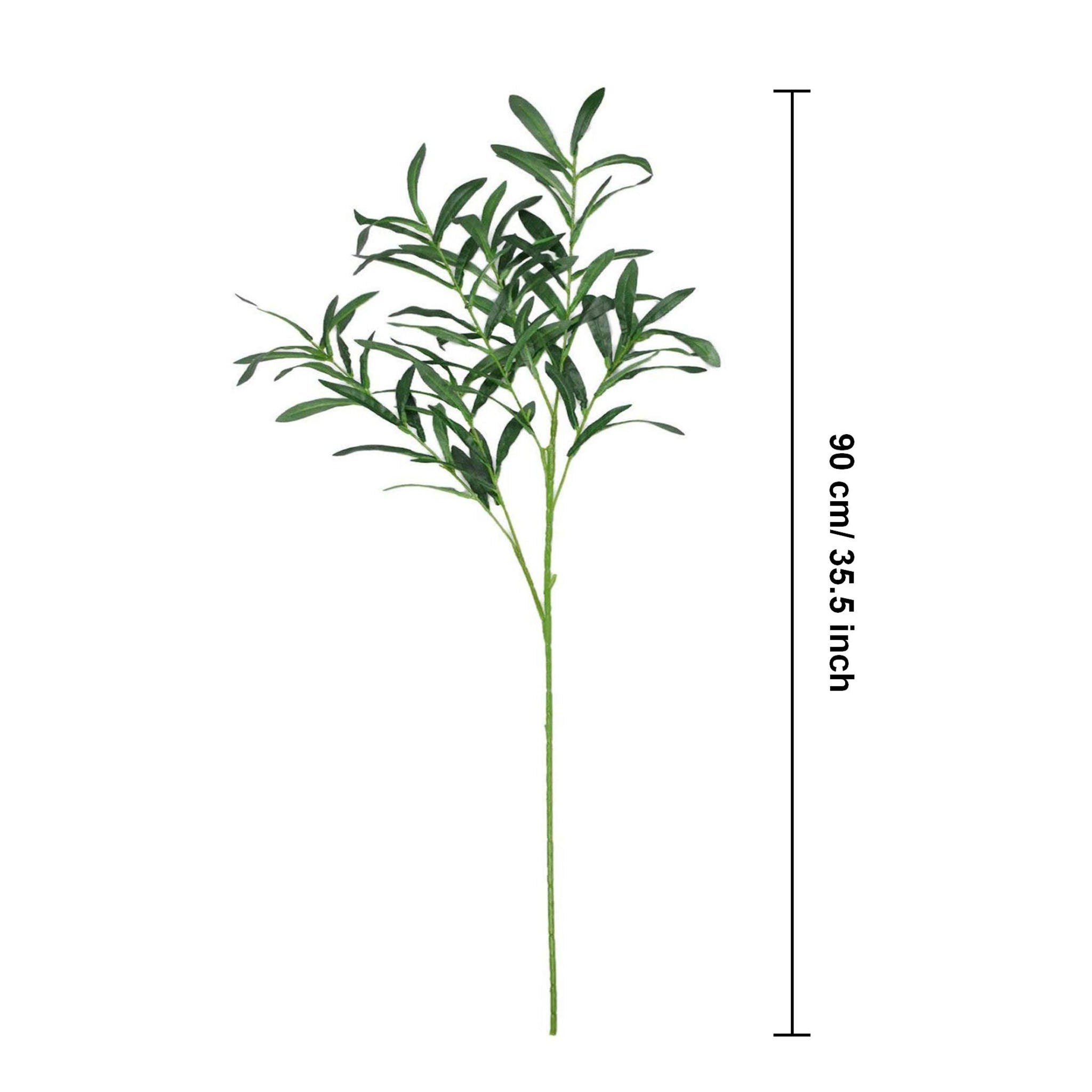 Artificial Olive Branch Greenery Leaves 10 for Wedding Party Garden Wall Decoration