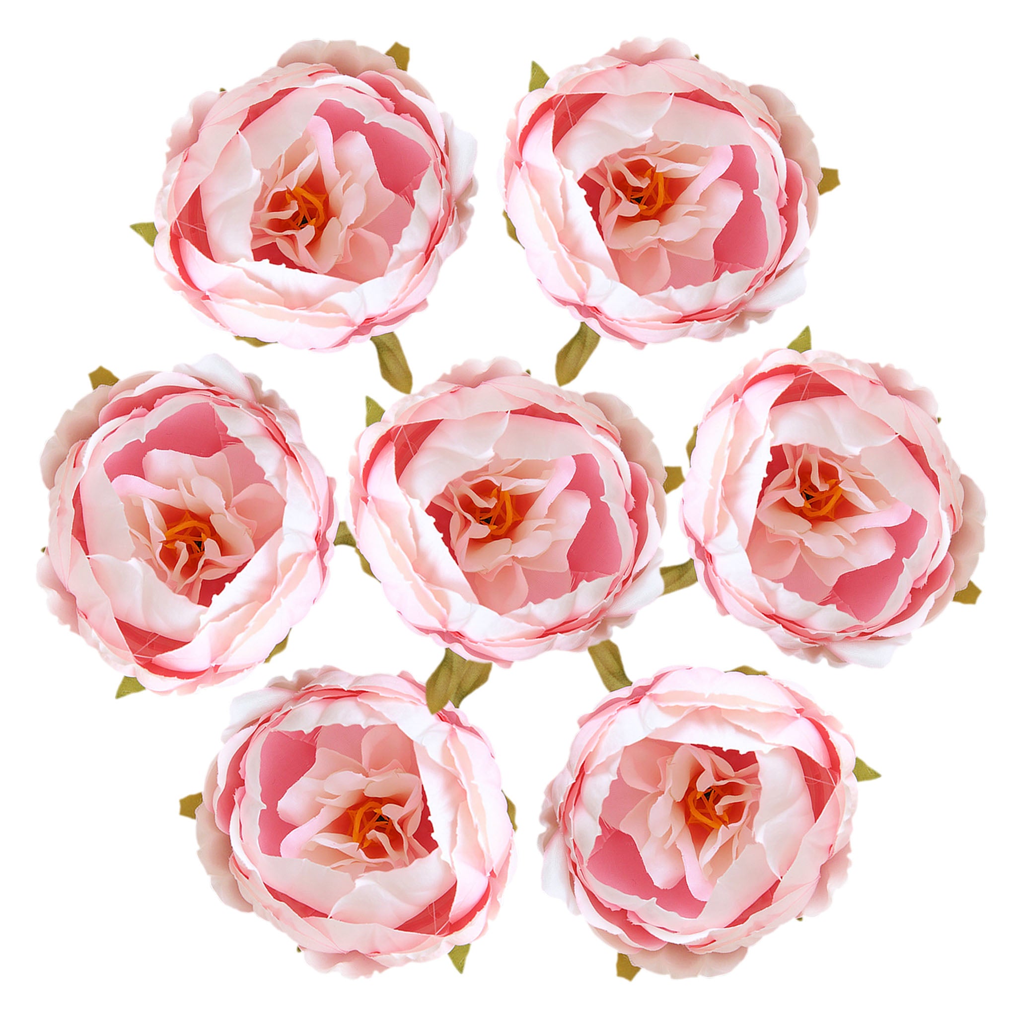 Artificial Silk Peony Flowers Bulk Peony Heads