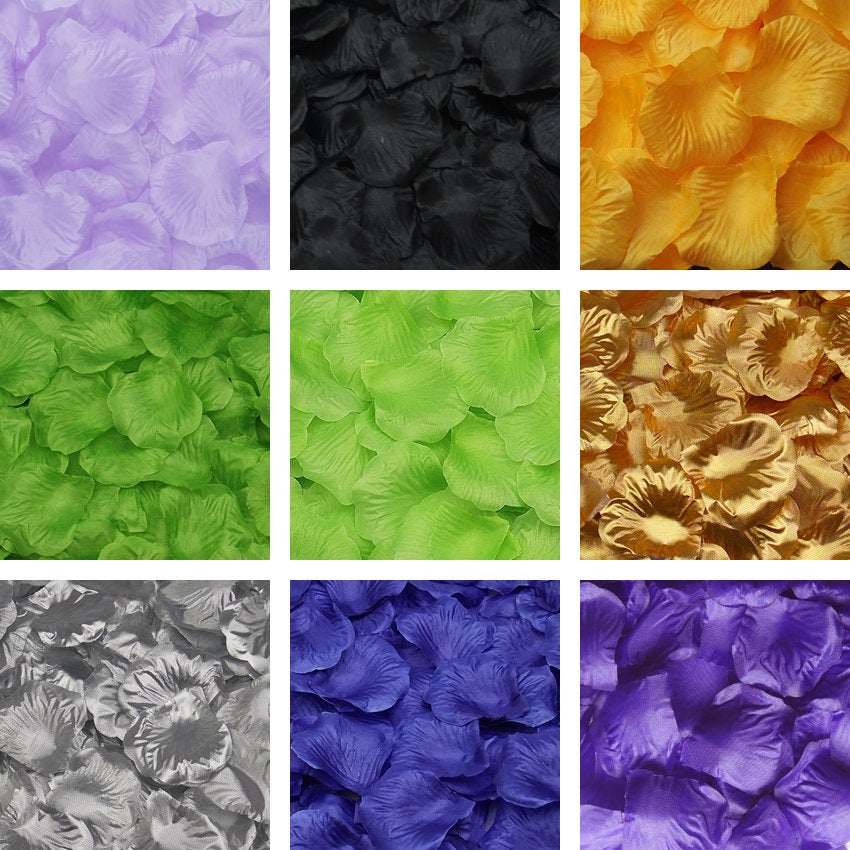 Wholesale Flower Petals Fake Rose Petals Multi Colors 1000pcs