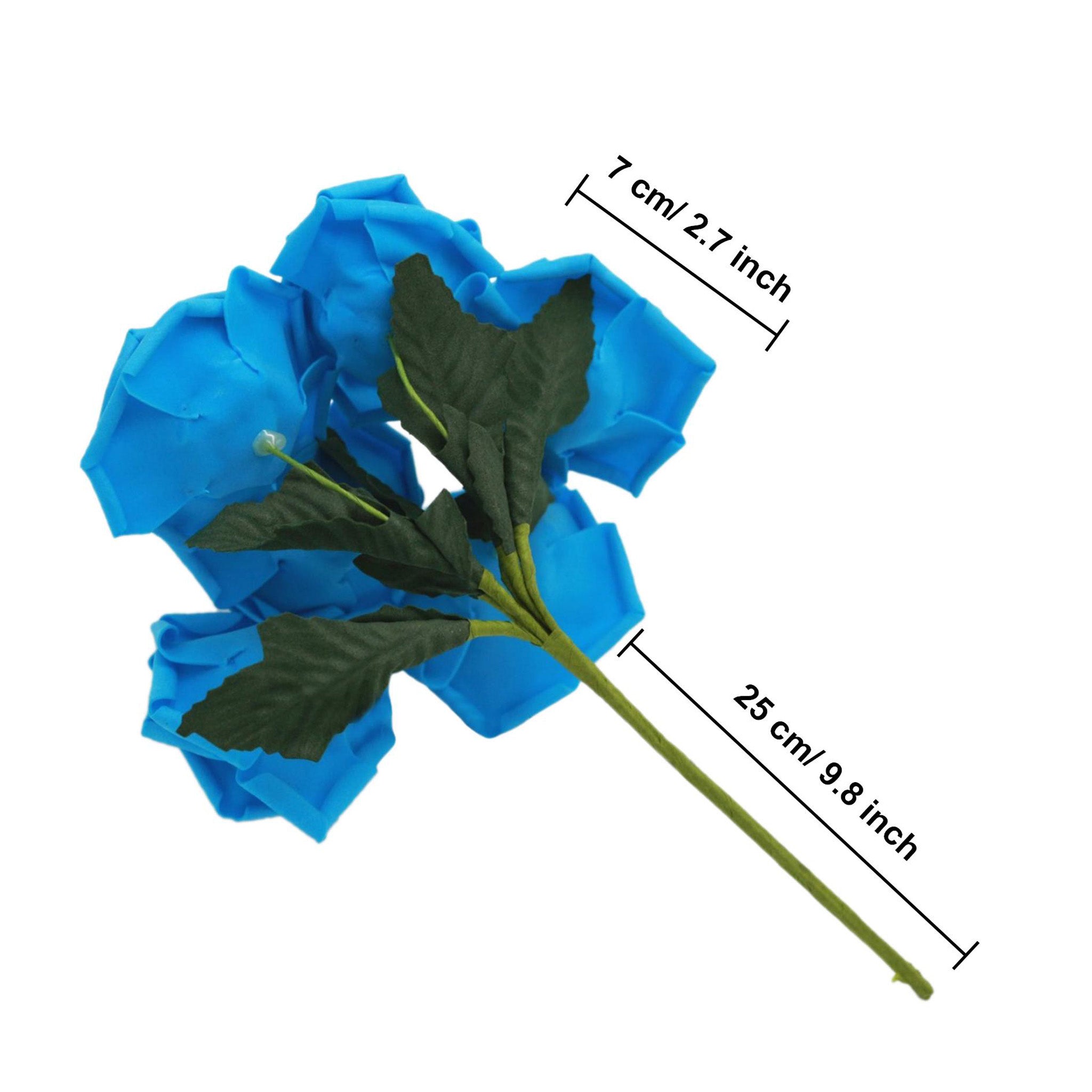 Turquoise Wedding Flowers Artificial Malibu Roses