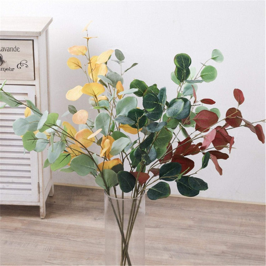 Artificial Eucalyptus Plants for Flower Arrangements