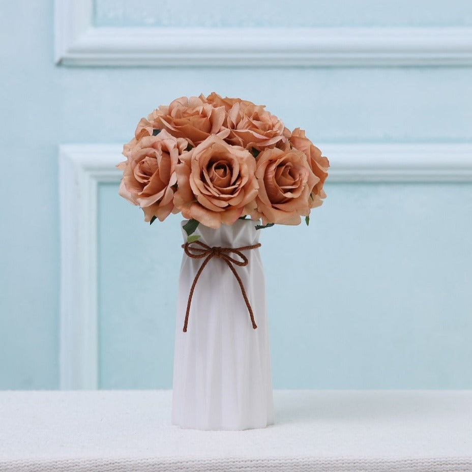 Wedding Bouquet Flowers Silk Rose Bouquet for Bridesmaid