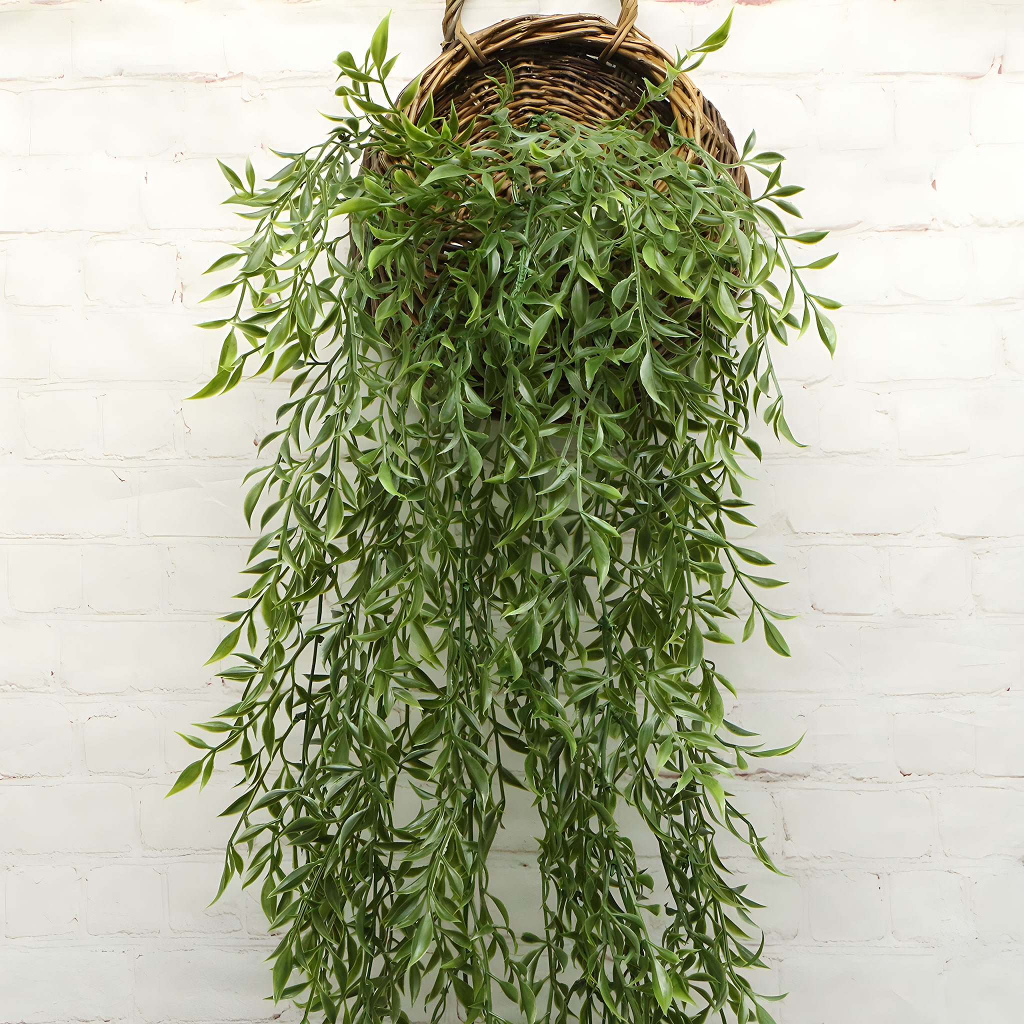 Indoor Hanging Fake Plants Basket Filler Wall Decor