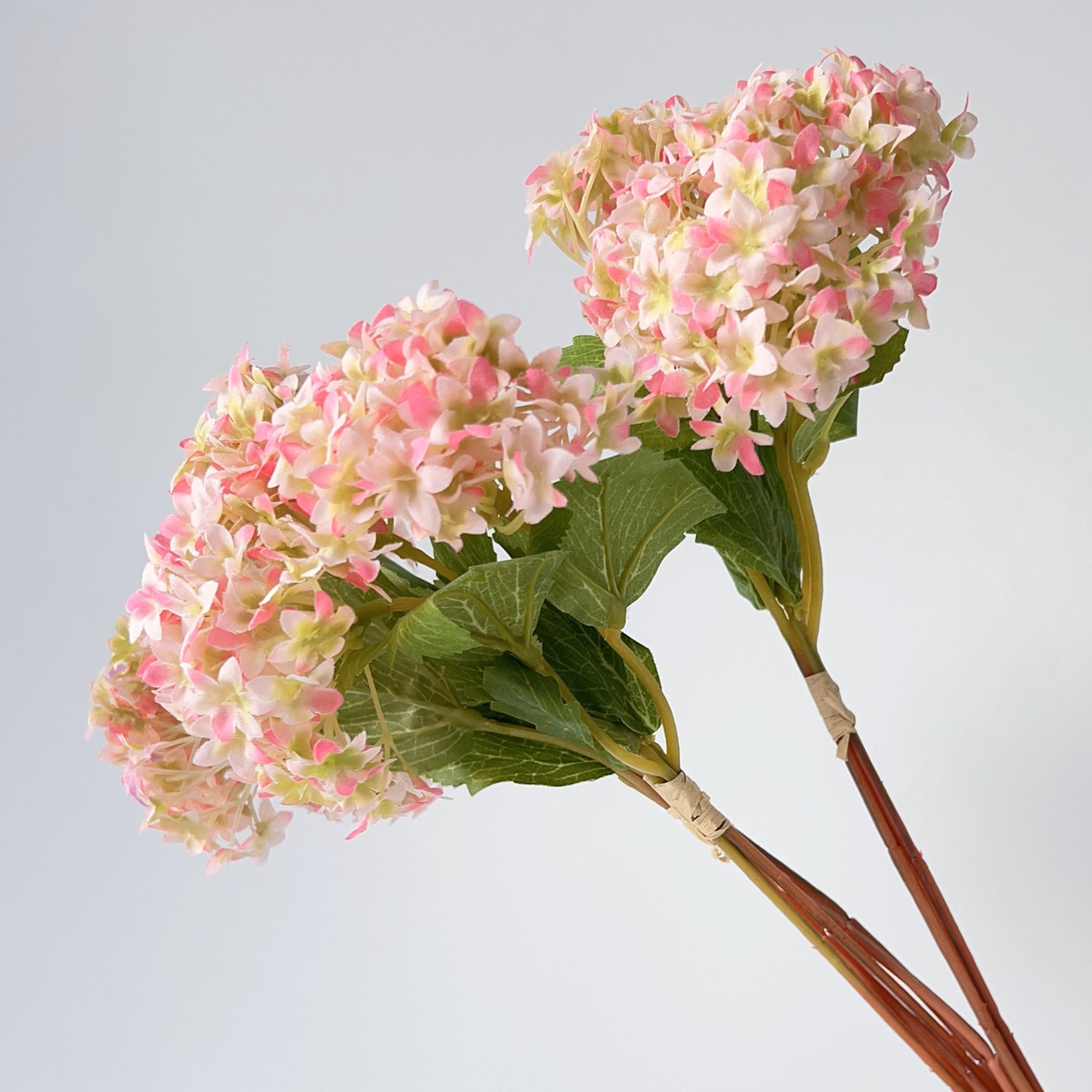 Faux Hydrangea Bundle Mini Hydrangeas Flowers