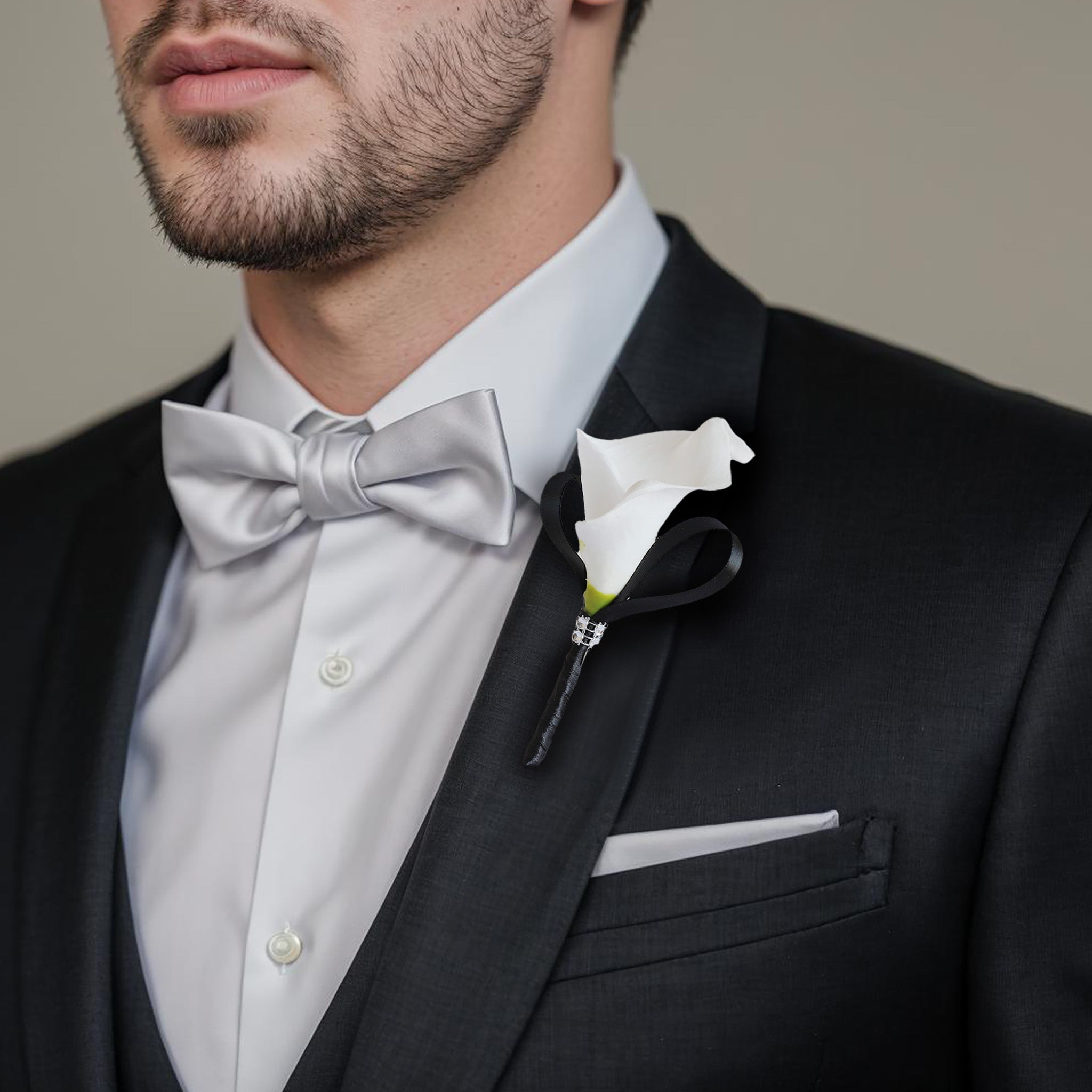 White Calla Lily Bouquets Boutonnieres Corsages