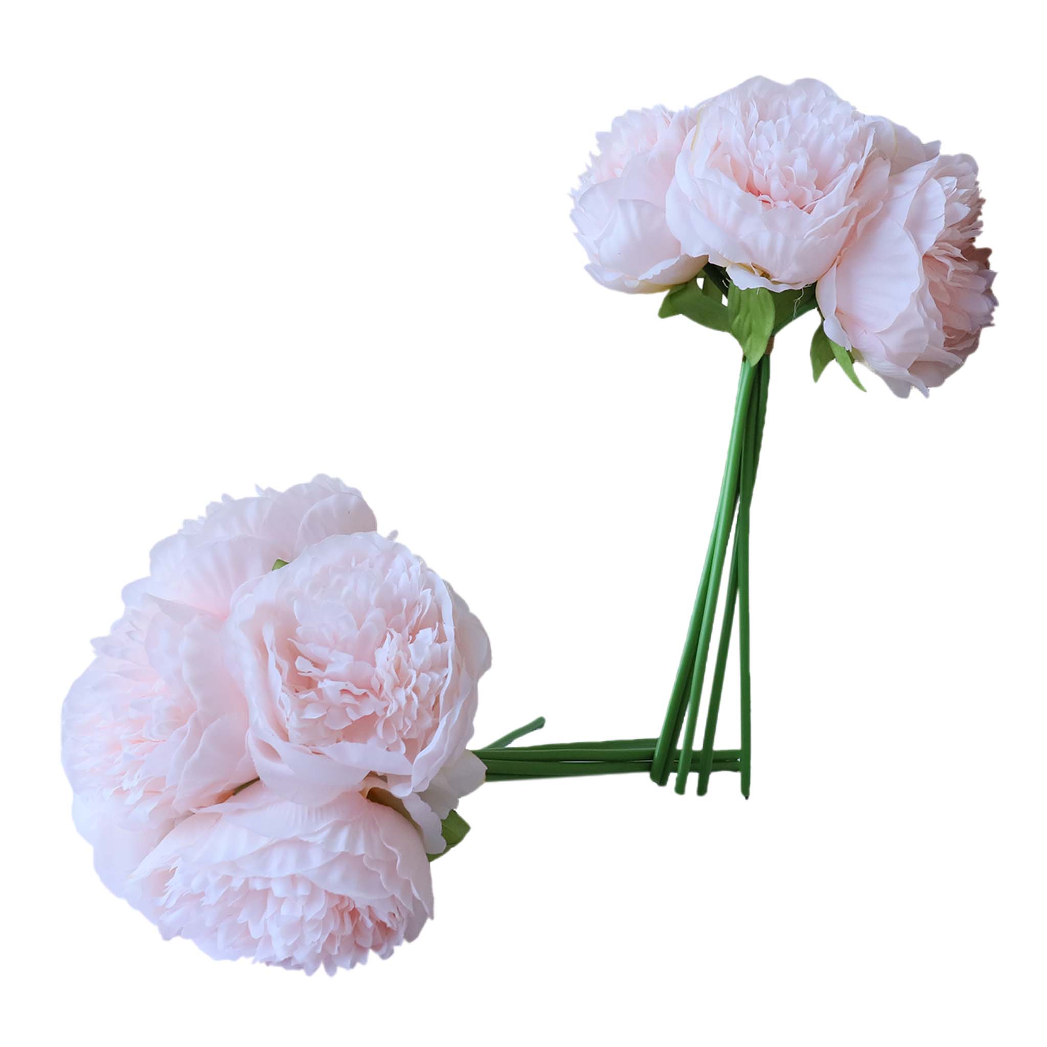 Silk Peony Bouquet Wedding Decoration Fake Flower Arrangement