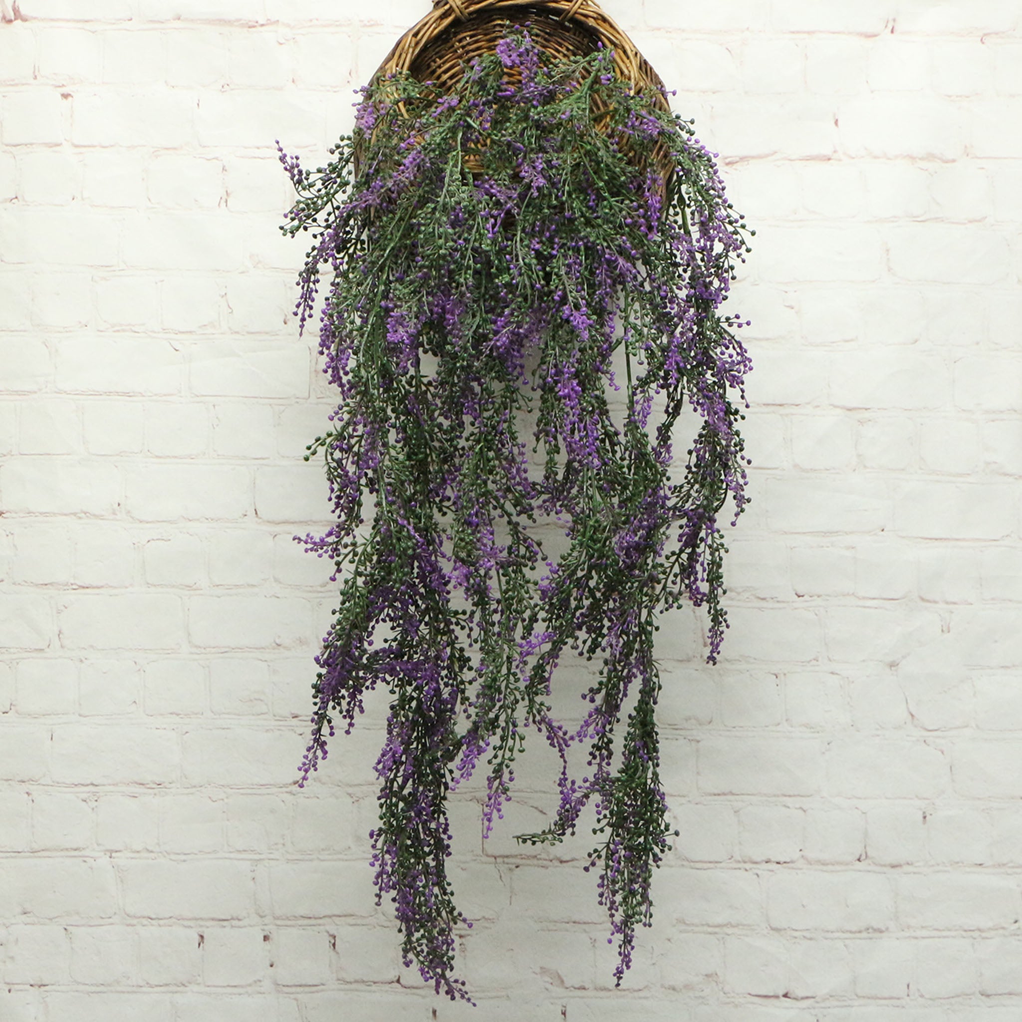 Artificial Hanging Plants for Wall Basket Planters