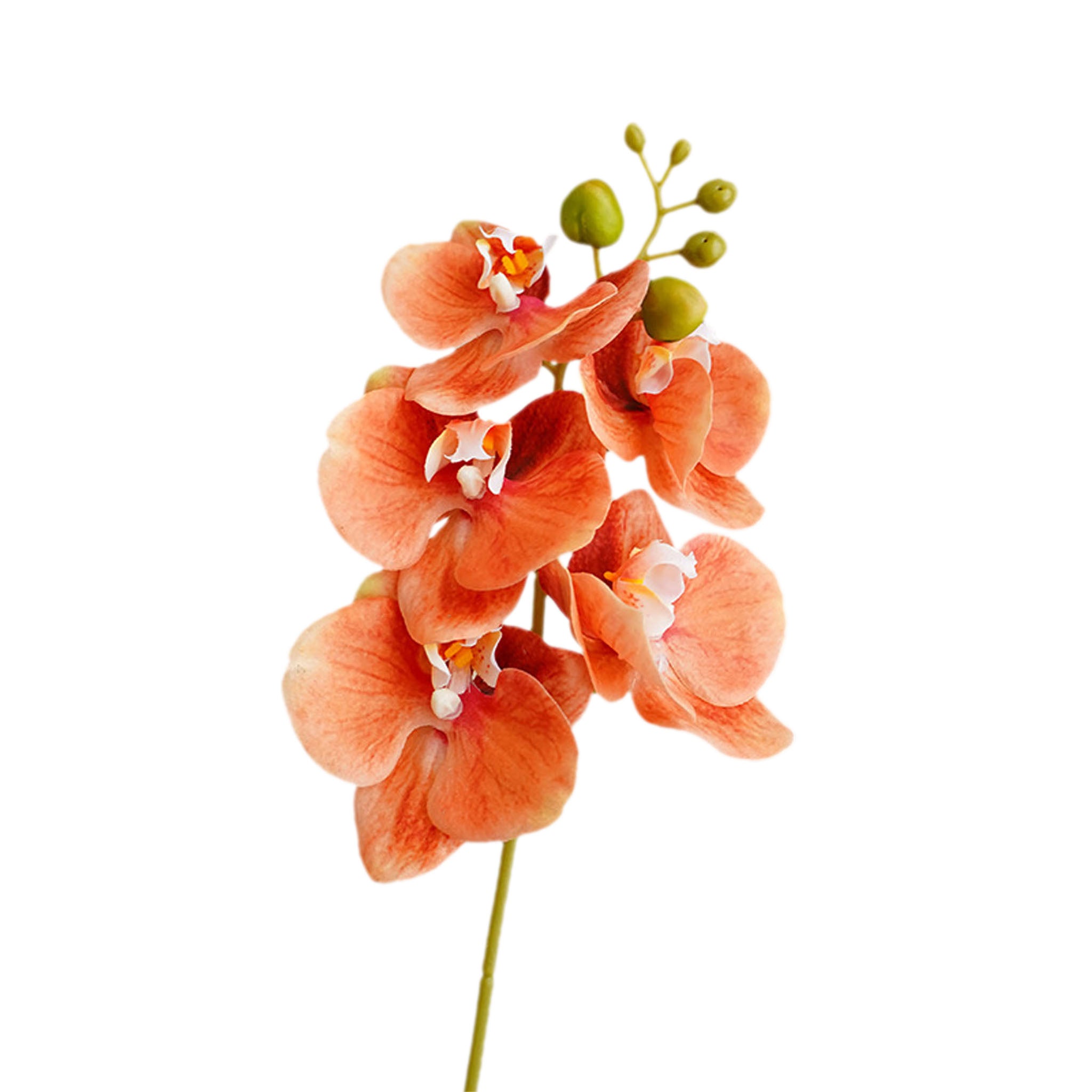 Small Artificial Orchid Flower Stem 18 inch