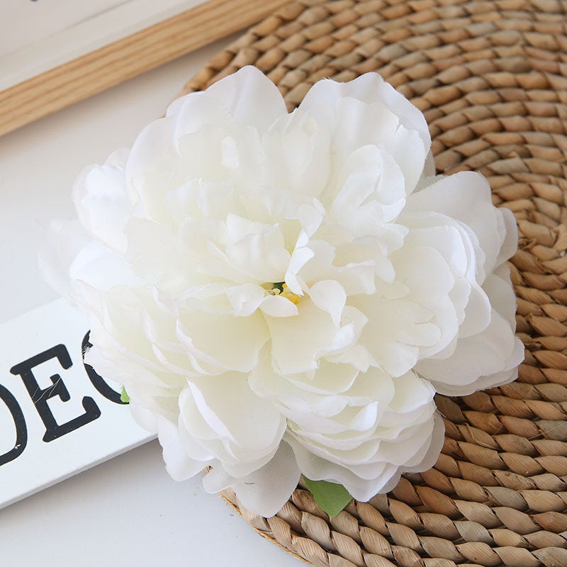 Silk Peony Flower Heads Artificial Peonies Large Flowers