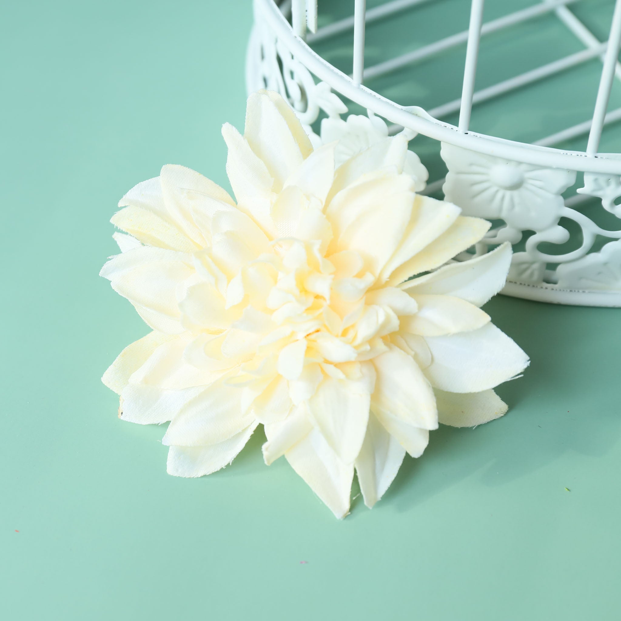 Artificial Dahlia Flowers Heads 4"