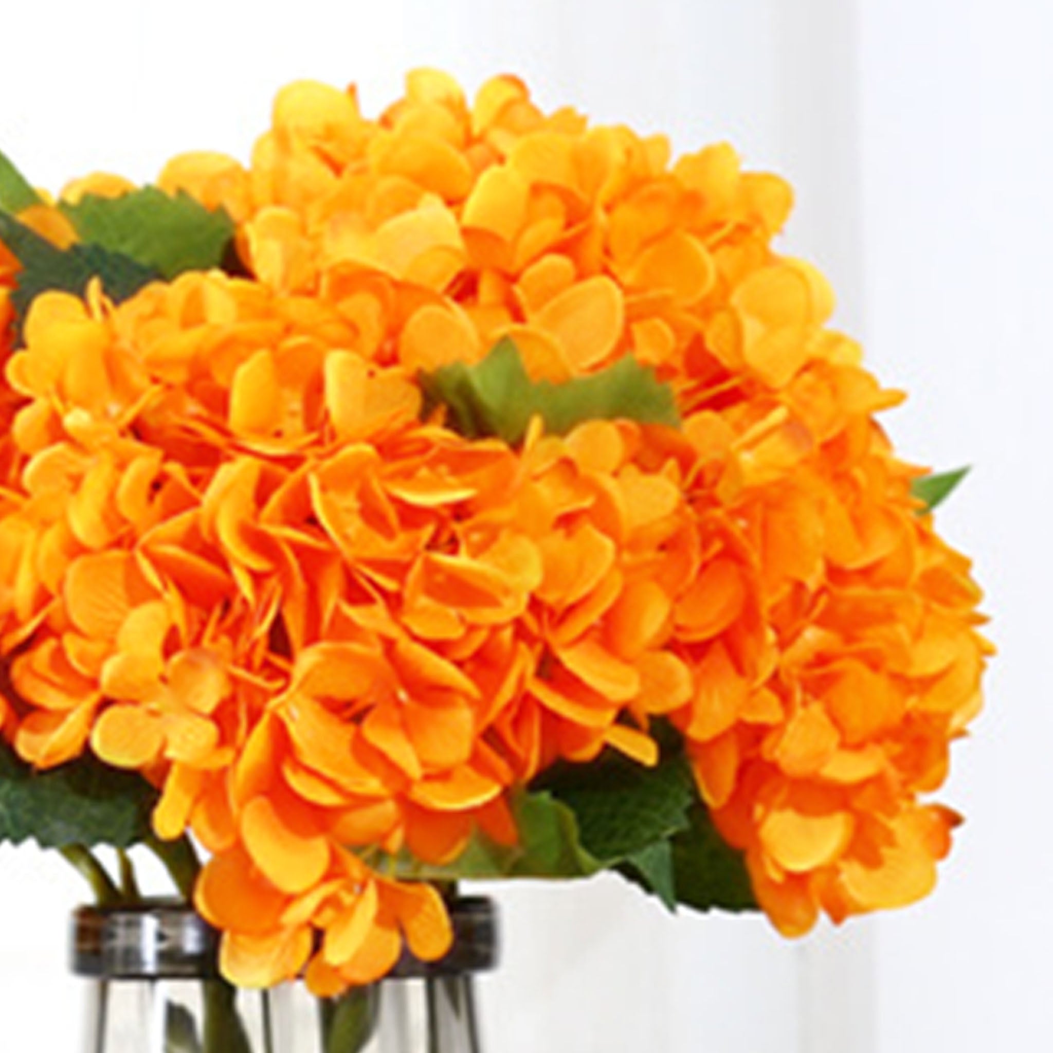 Artificial Hydrangea Bush for Flower Arrangement