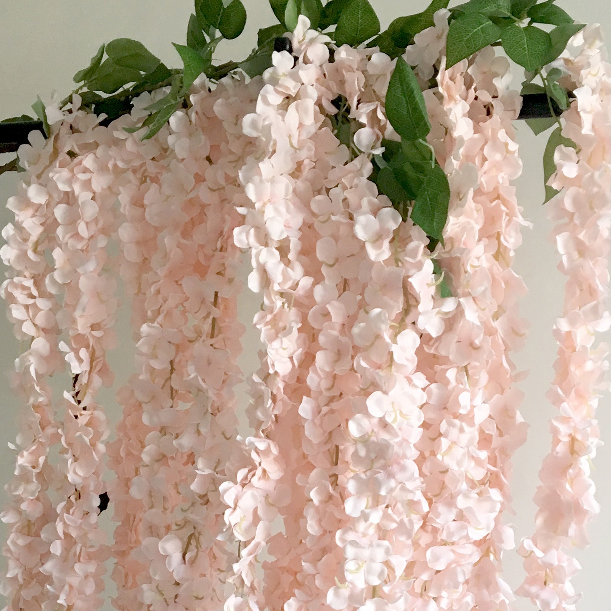 Light Pink Wisteria Artificial Flower Vines