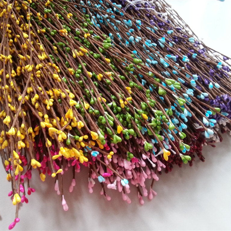30 Artificial Pip Berry for Flower Wreath