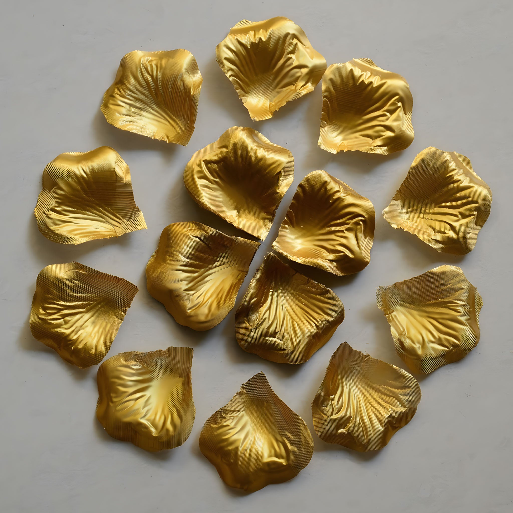 Gold Rose Petals Fake Flower Confetti for Wedding Birthday