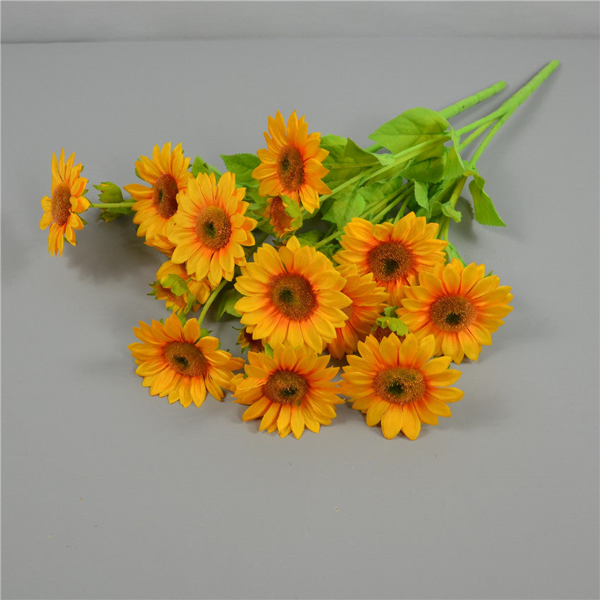 Artificial Sunflower Bunch 21 inch Tall
