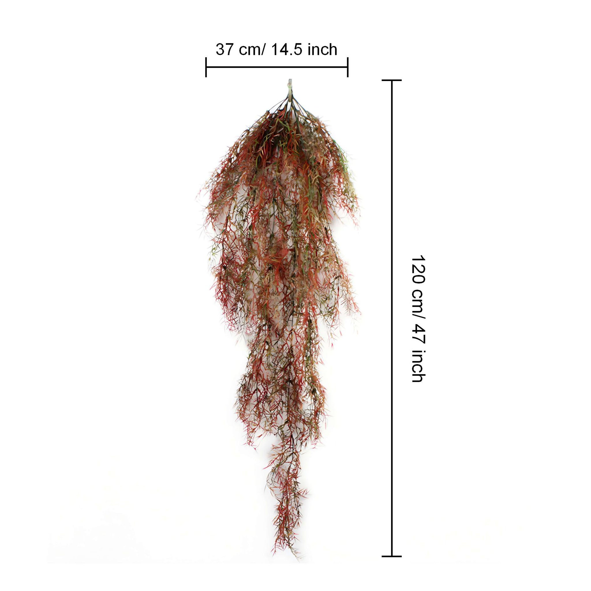 Plastic Hanging Vines Fake Plants for Outdoor Decor