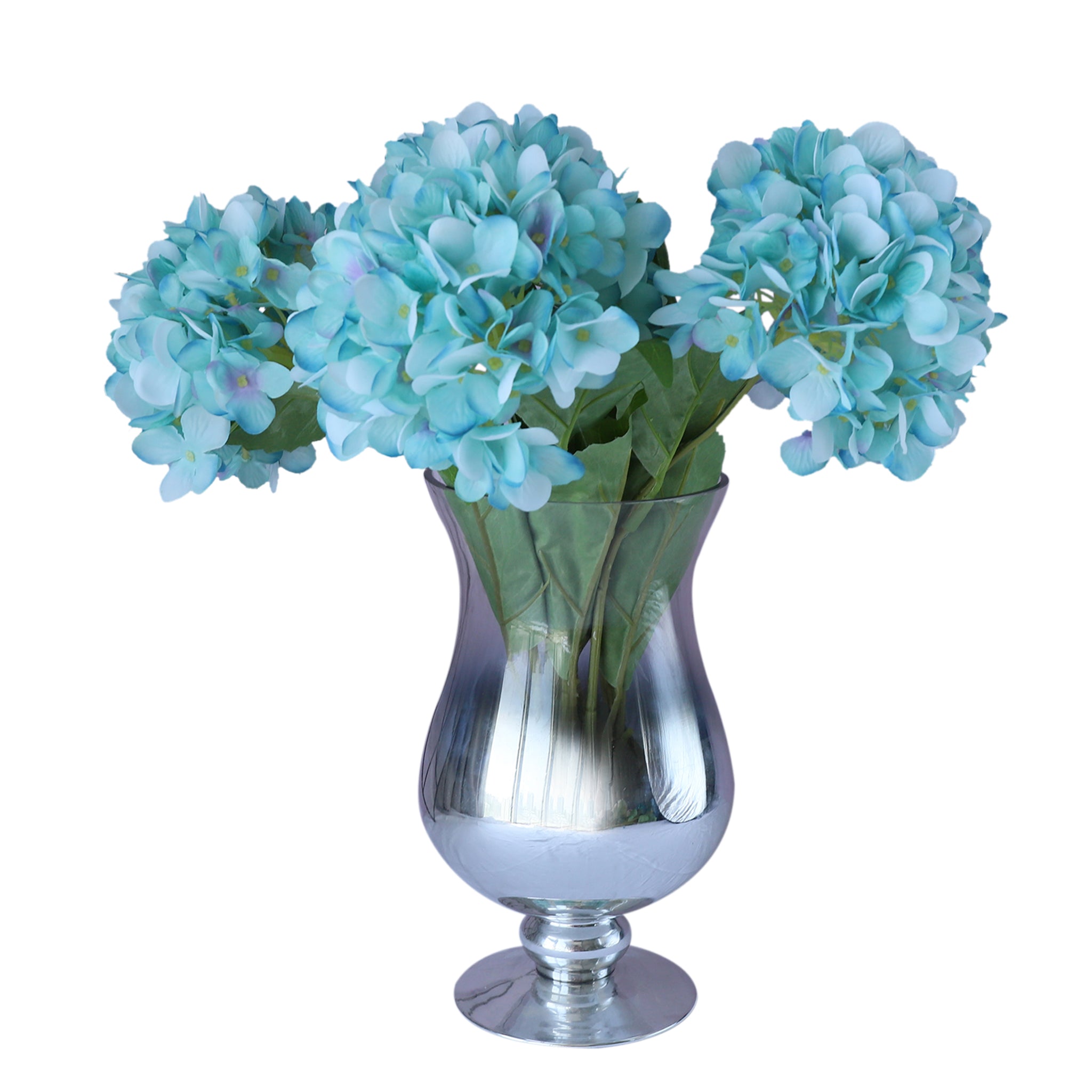 Blue Hydrangea Silk Hydrangea Blooms