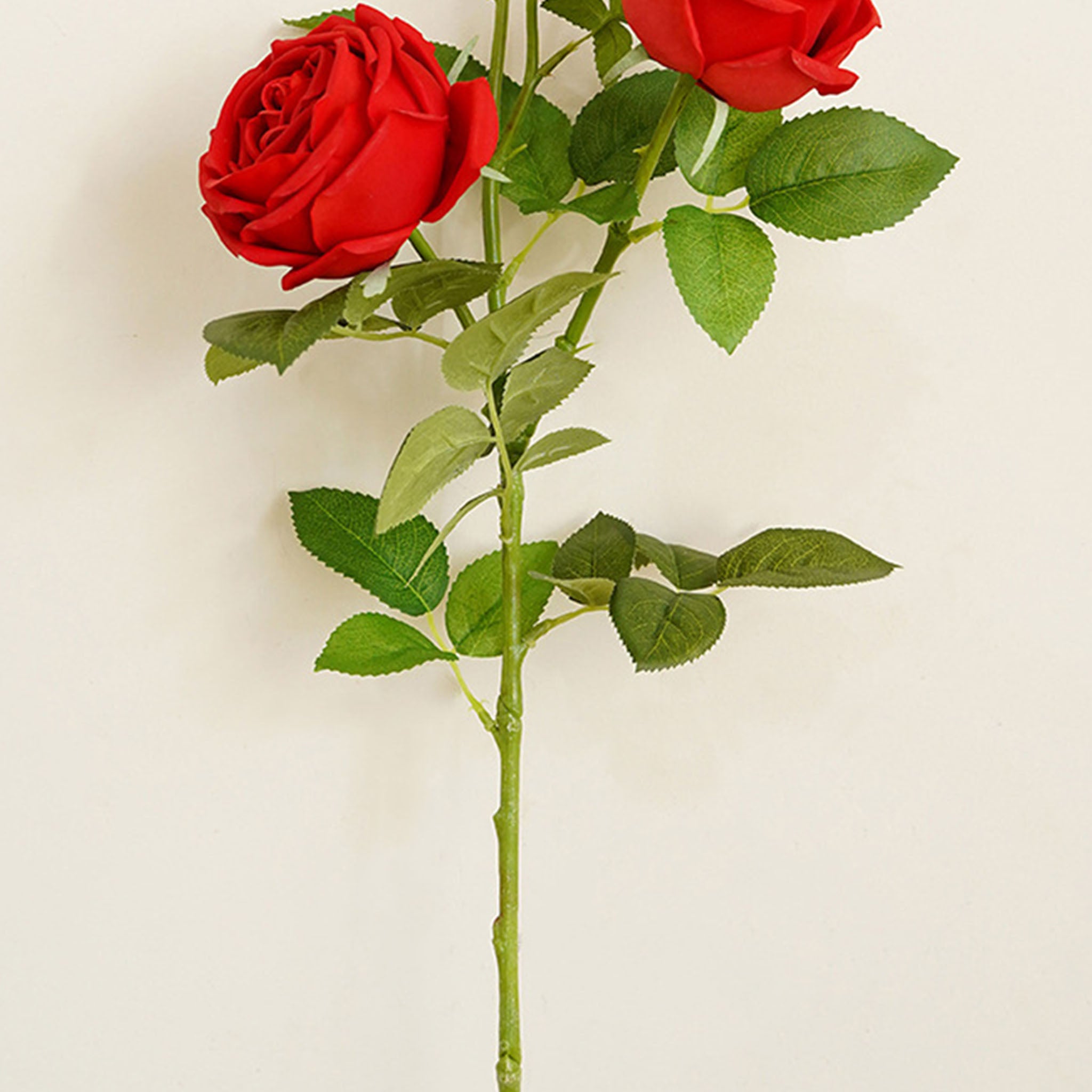 Real Touch Cabbage Roses Realistic Spray Flowers