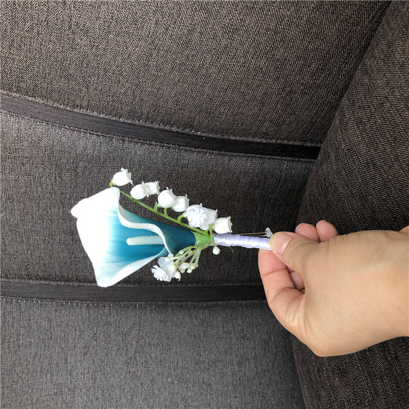 Groom Boutonniere for Wedding Prom Party Flower Corsage