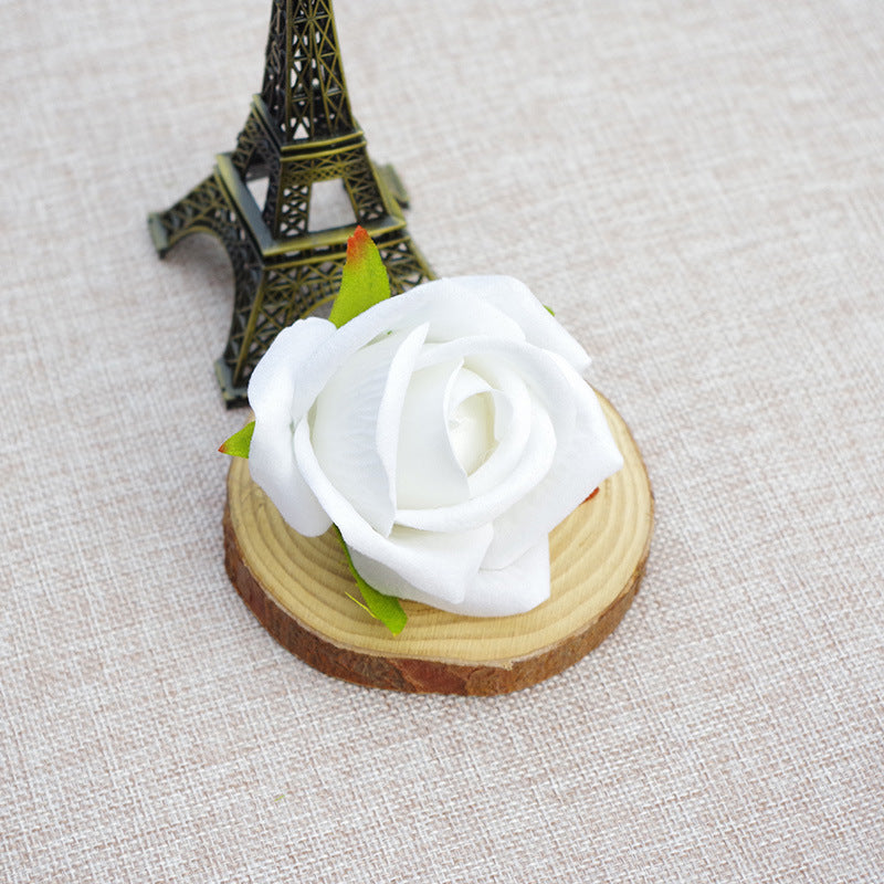 Artificial Flowers Silk Rosebud Flower Heads
