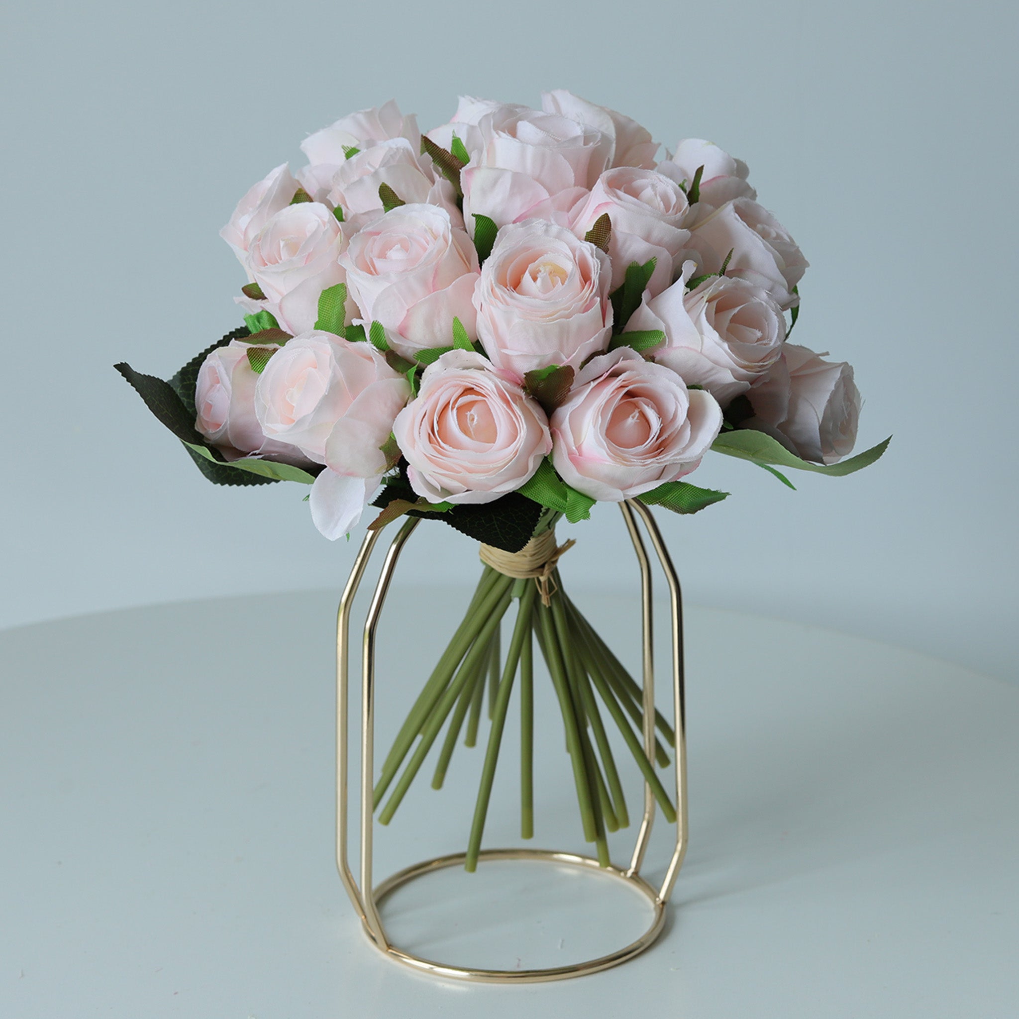 Artificial Silk Rose Buds Bouquet