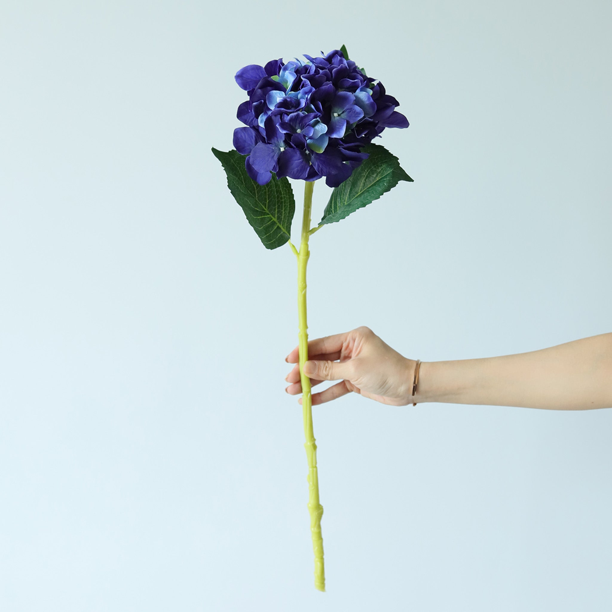 Navy Blue Hydrangea Fake Flower Wedding Centerpieces
