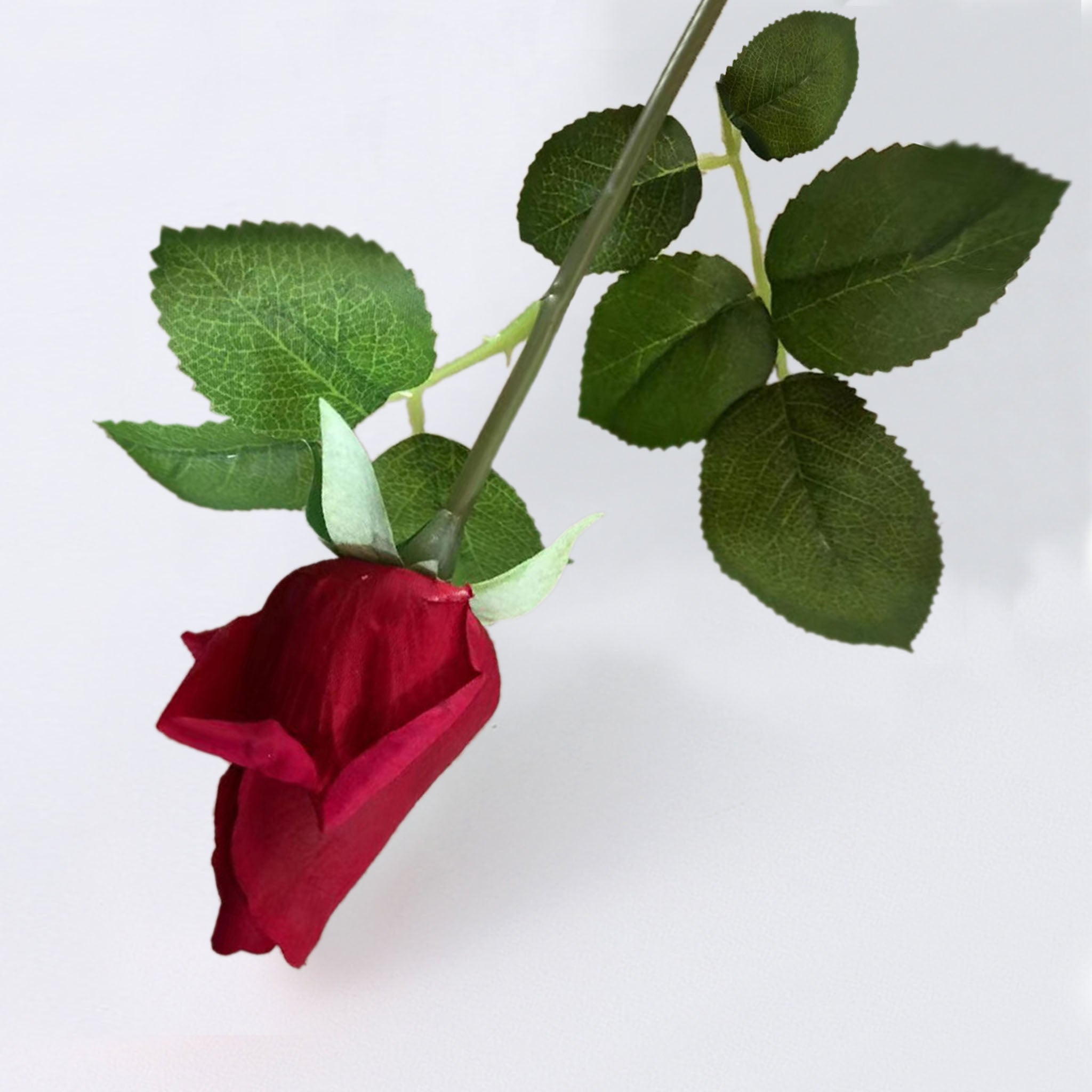 Real Touch Flowers Silk Rosebud Faux Flower