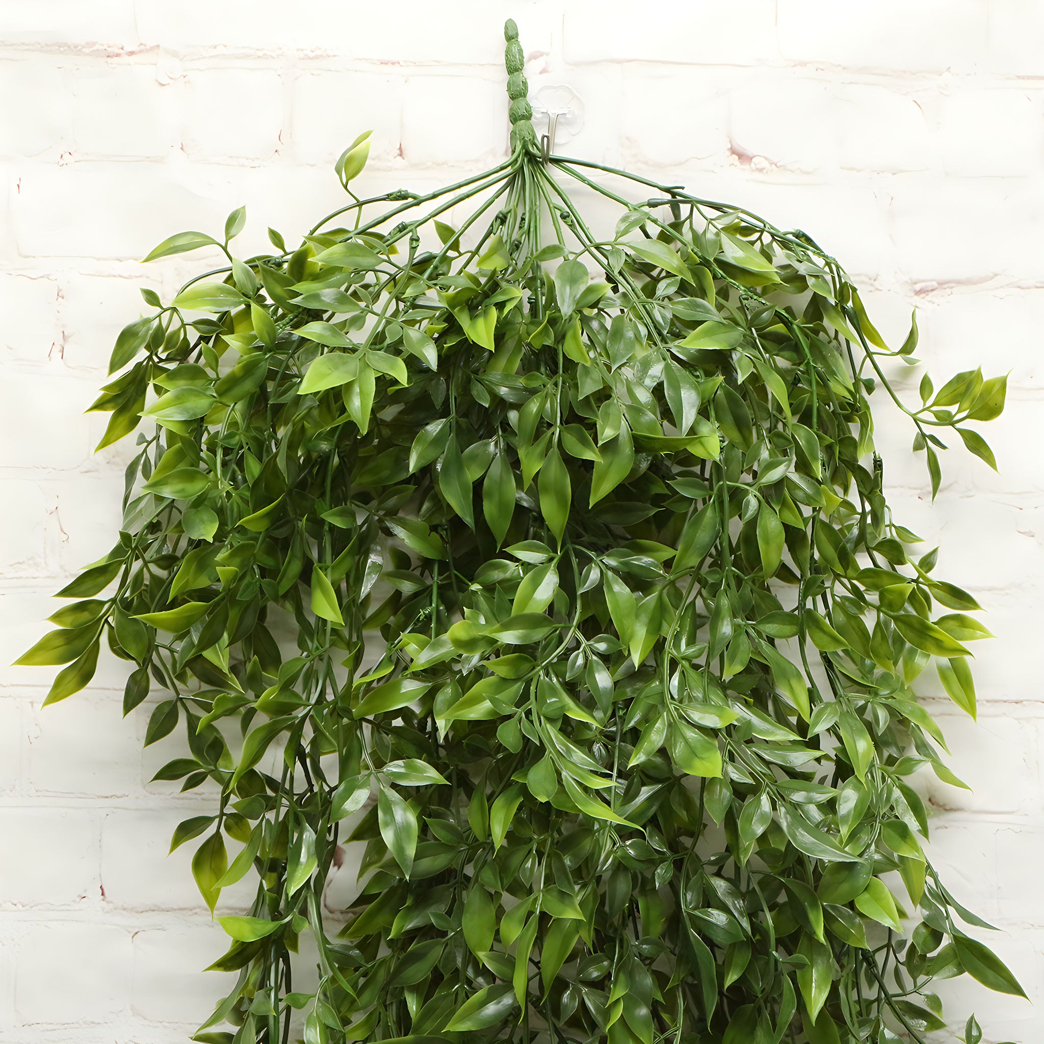 Plastic Fake Hanging Plants for Indoor Wall Decor