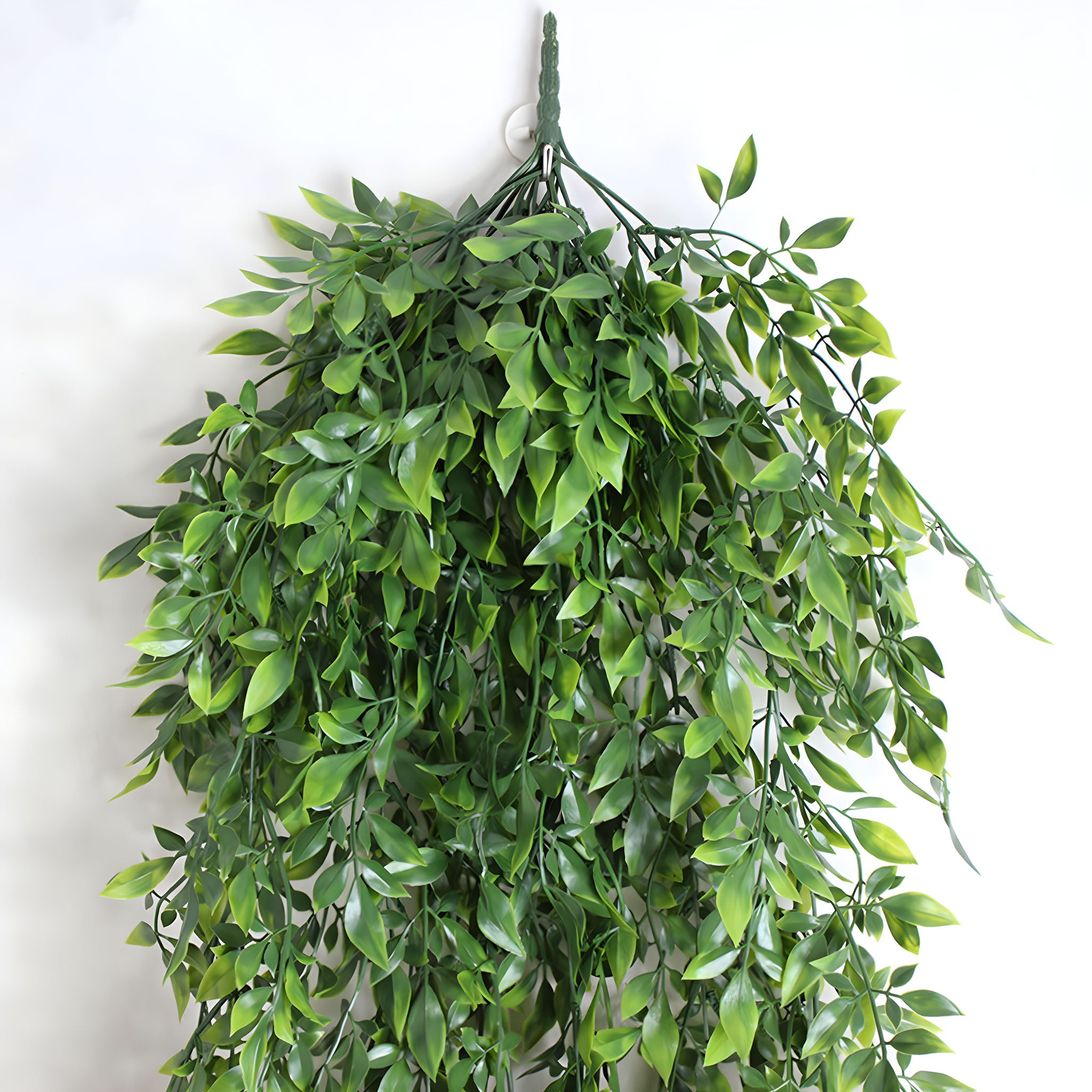 Plastic Fake Hanging Plants for Indoor Wall Decor