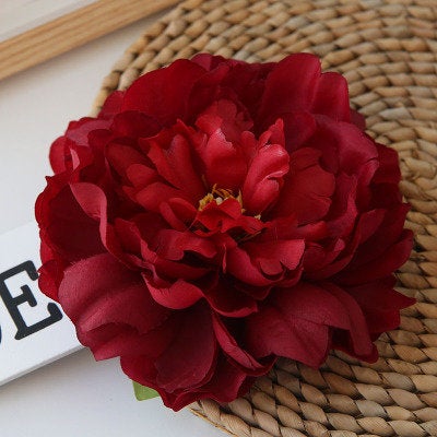 Silk Peony Flower Heads Artificial Peonies Large Flowers