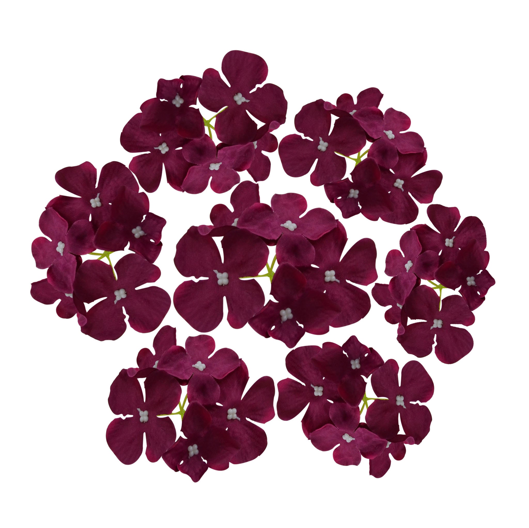 Faux Flowers Mini Hydrangea Bush for Hat DIY