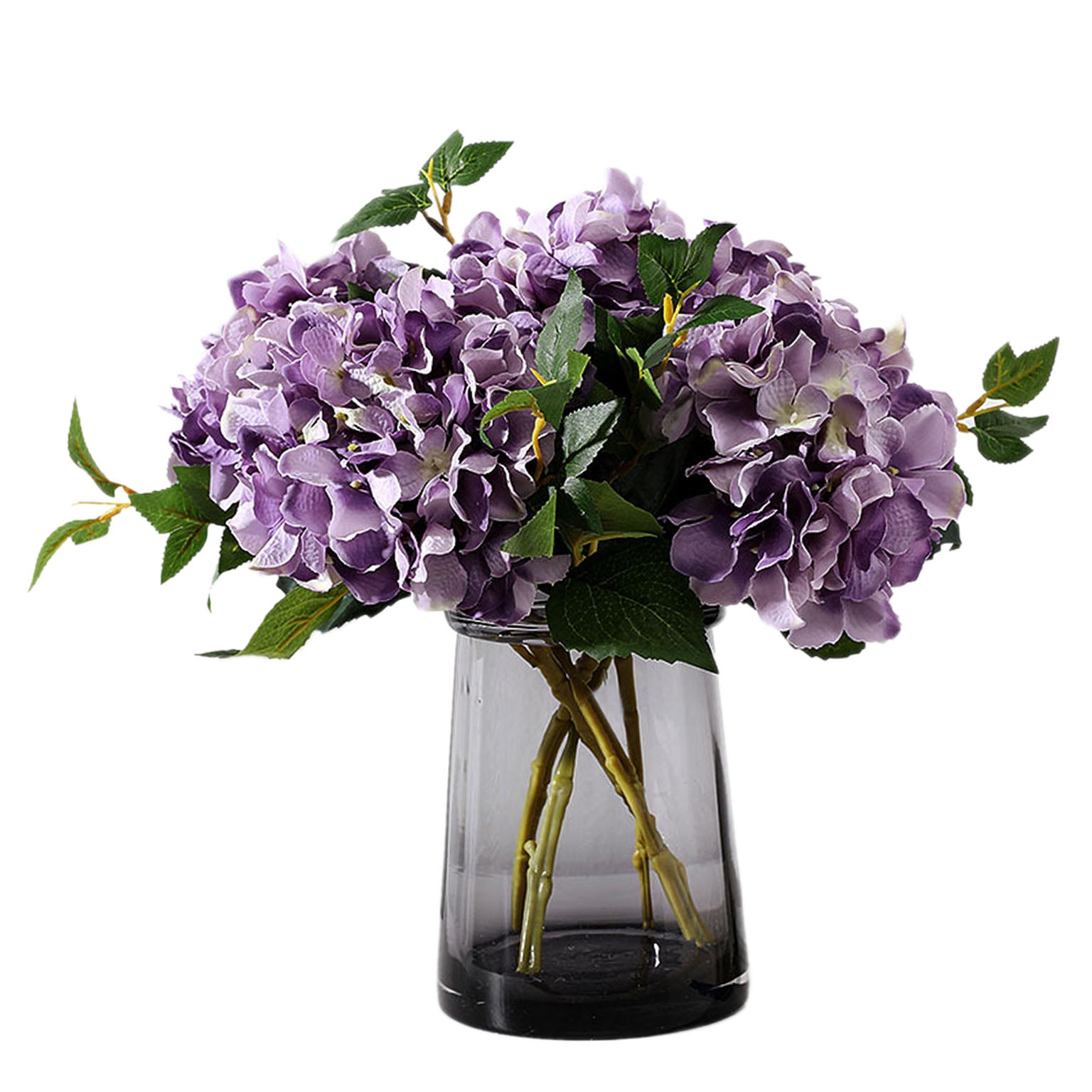 Silk Hydrangea Individual Stem Artificial Flower