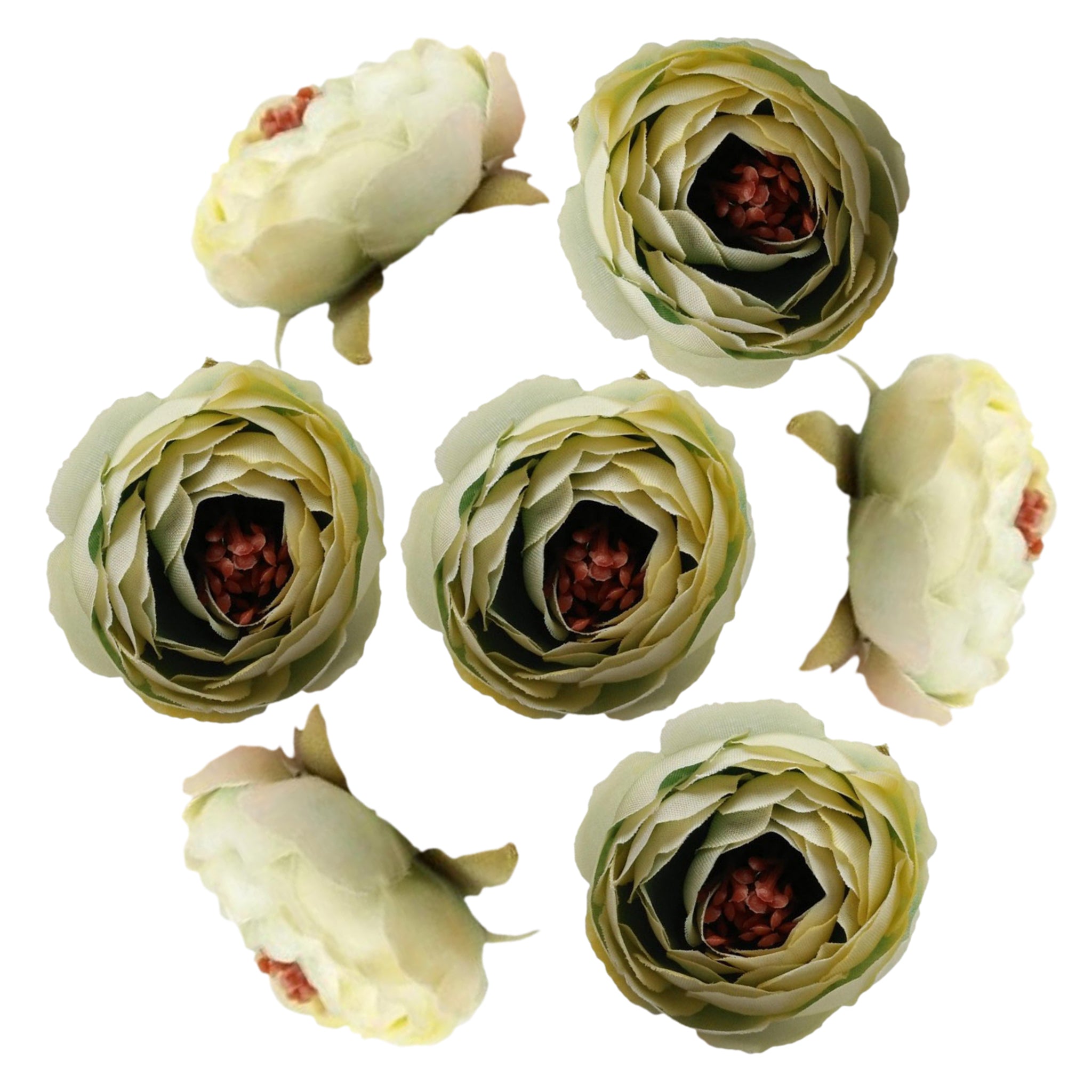 Wholesale Silk Flowers Bulk Peonies Heads 300 pcs Small Simulation Tea Rose For Crafts DIY