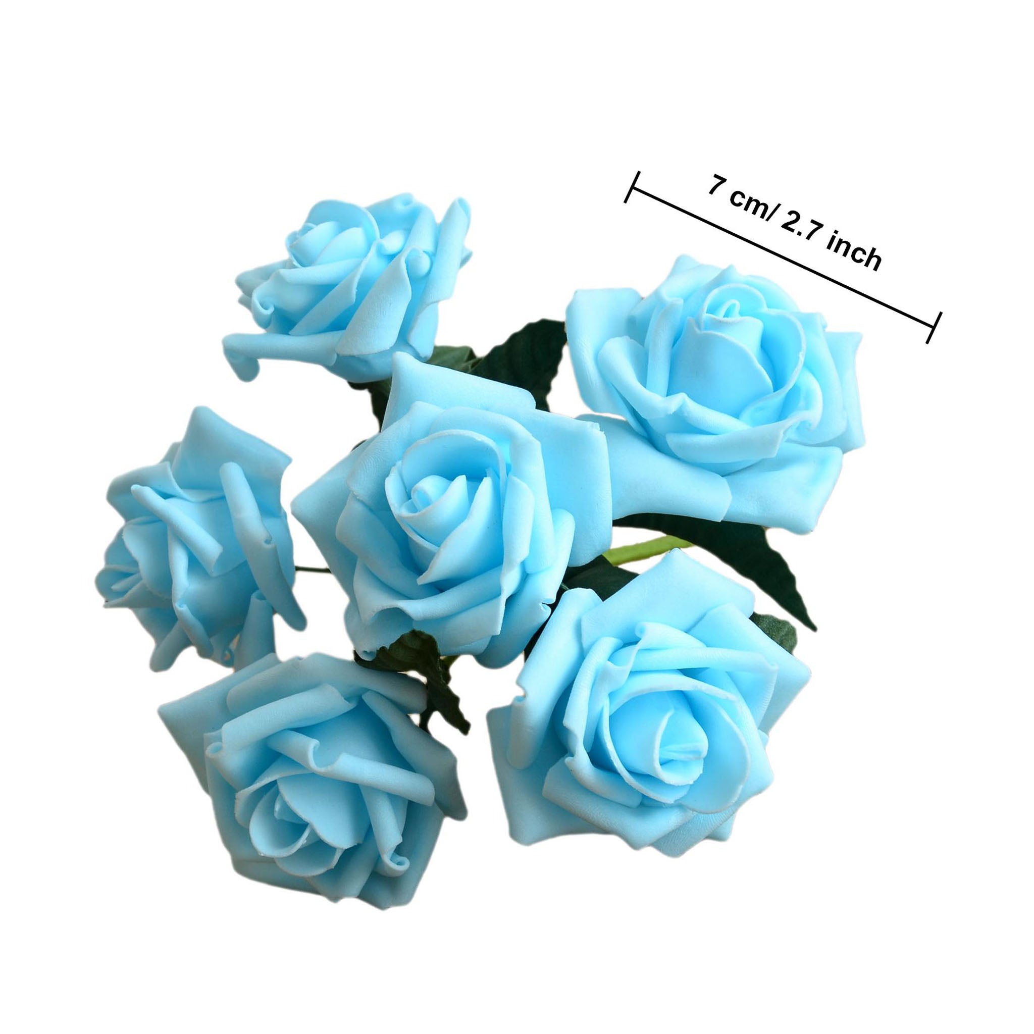 Baby Blue Artificial Flowers Light Blue Faux Flowers Bouquets
